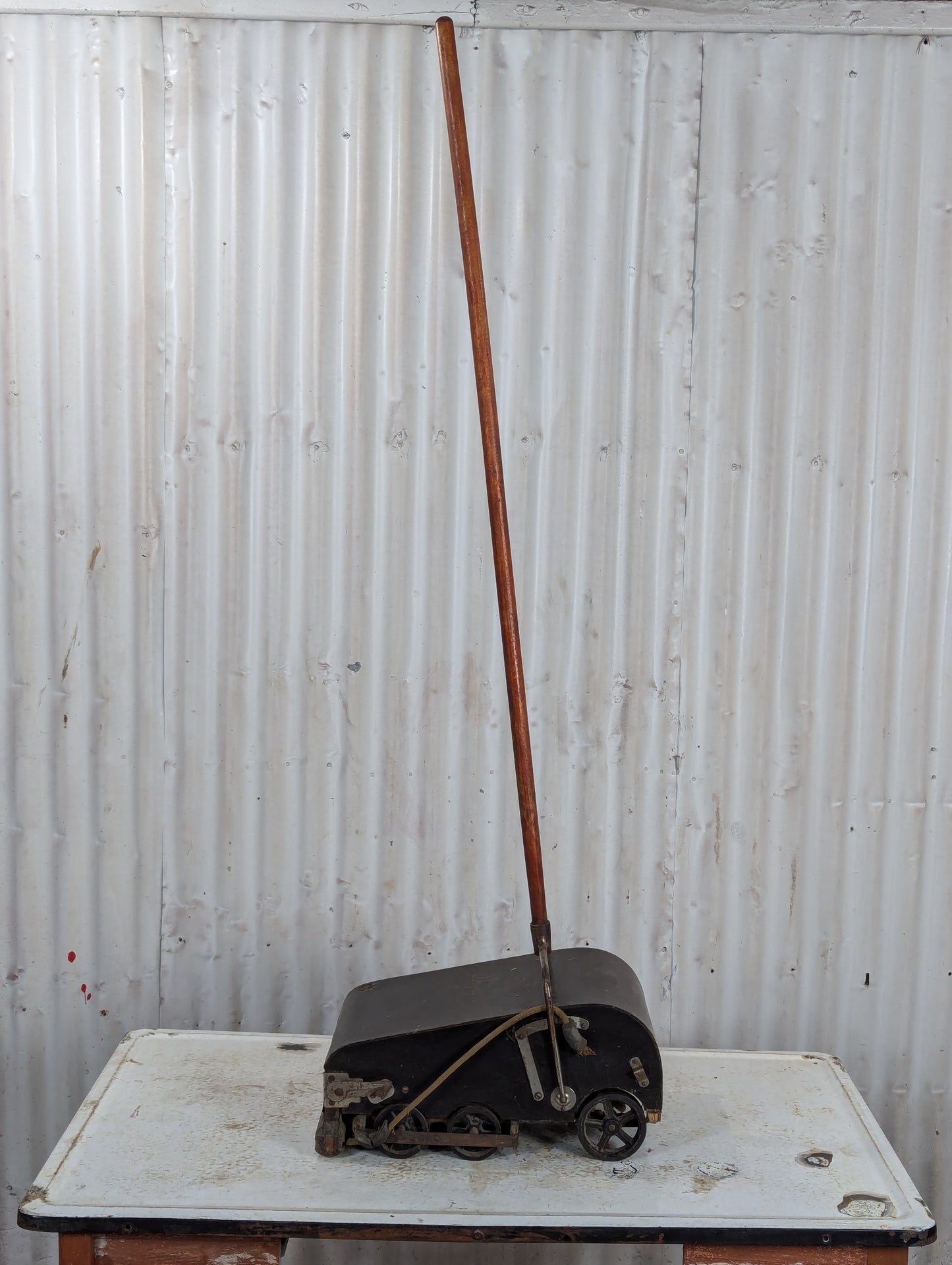 Antique Bissell Superba Vacuum Sweeper