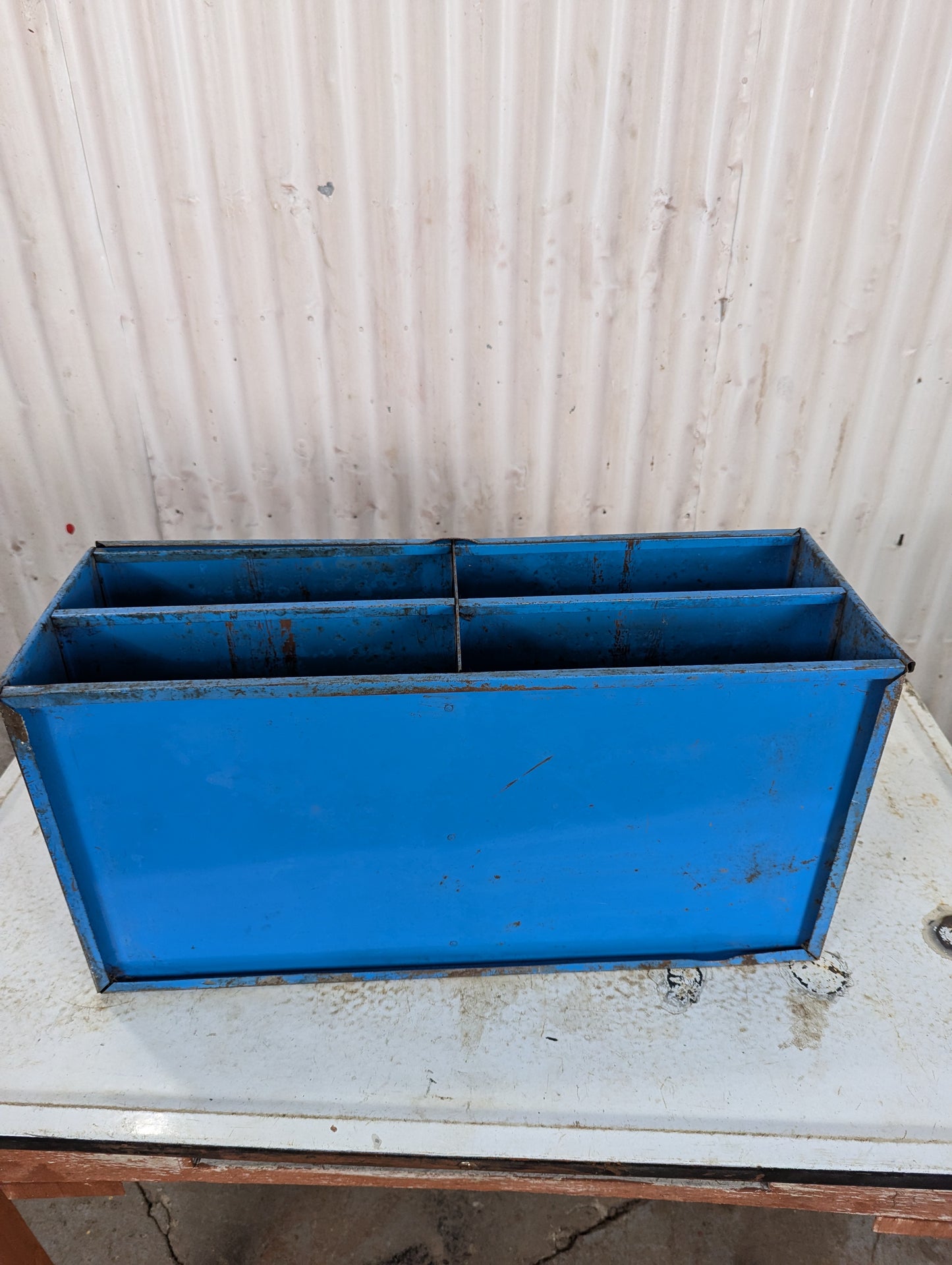 Original Auto Lite Service Parts Metal Cabinet