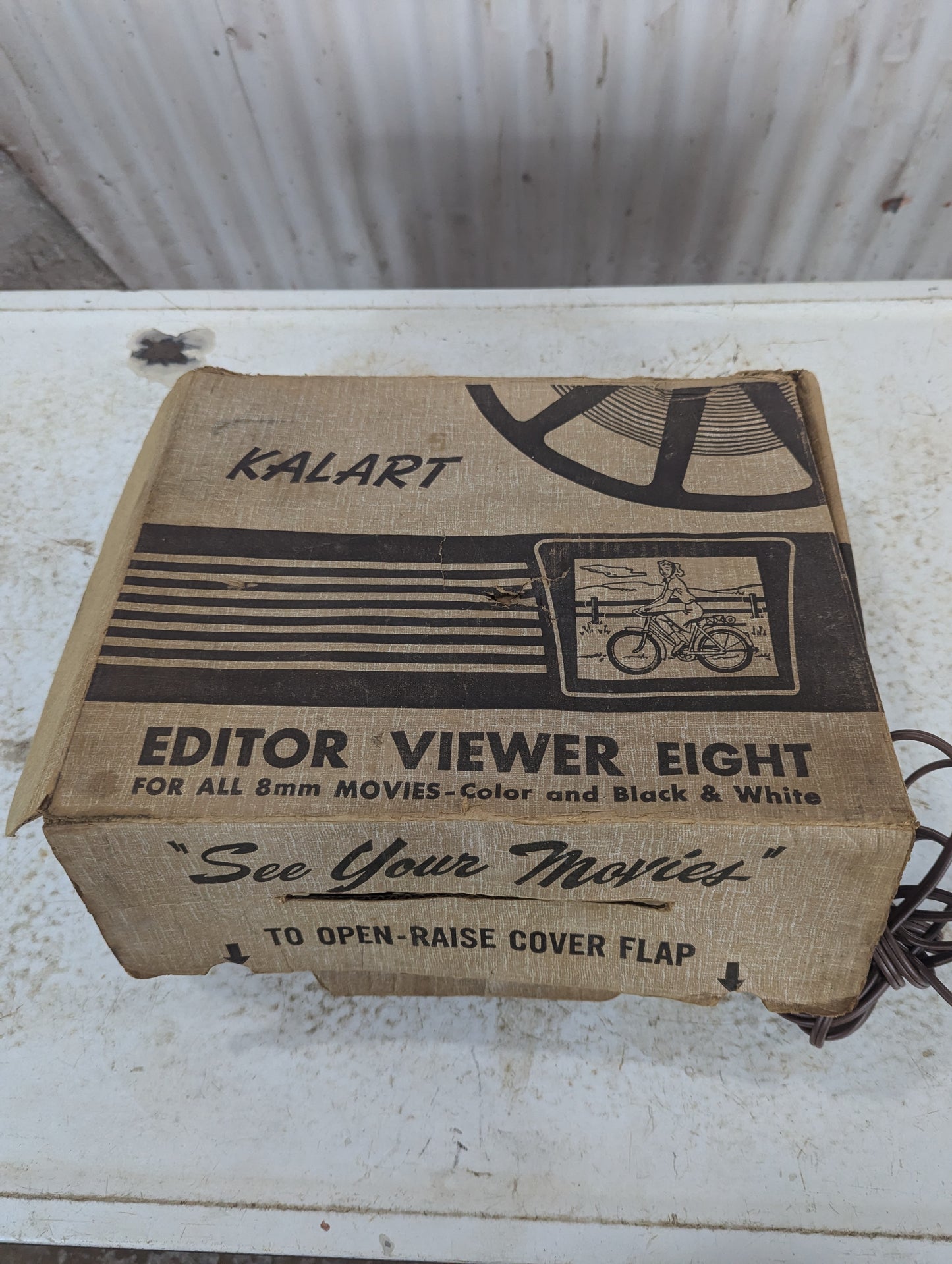 Vintage Kalart Editor Viewer Eight Model EV8 in Original Box