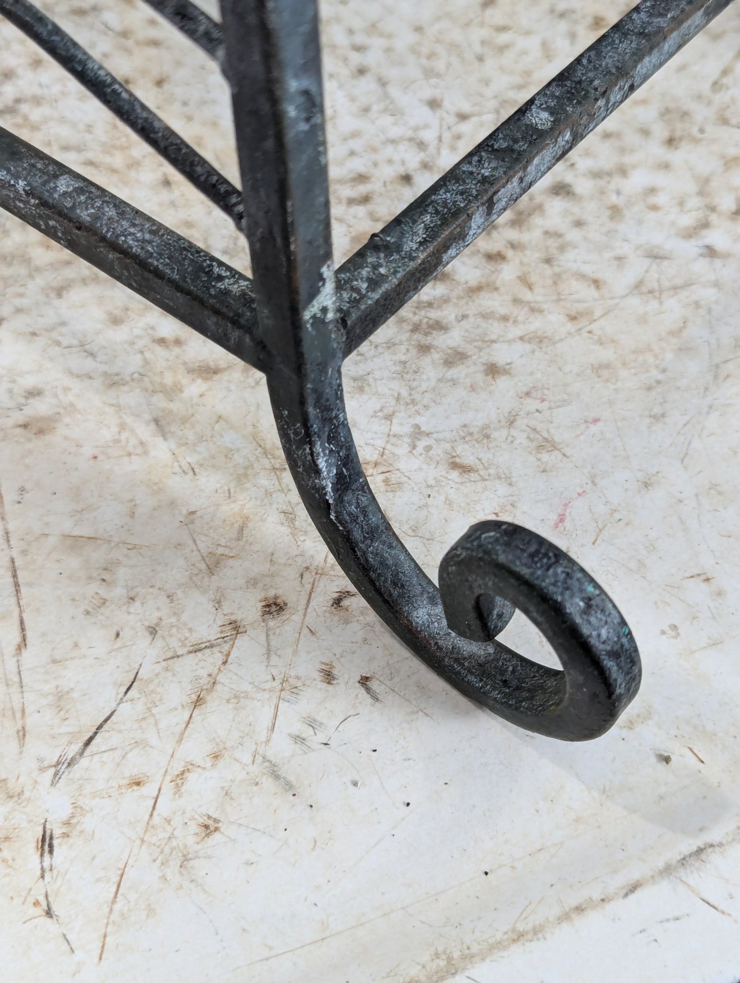 Metal Side Table Frame (No top)