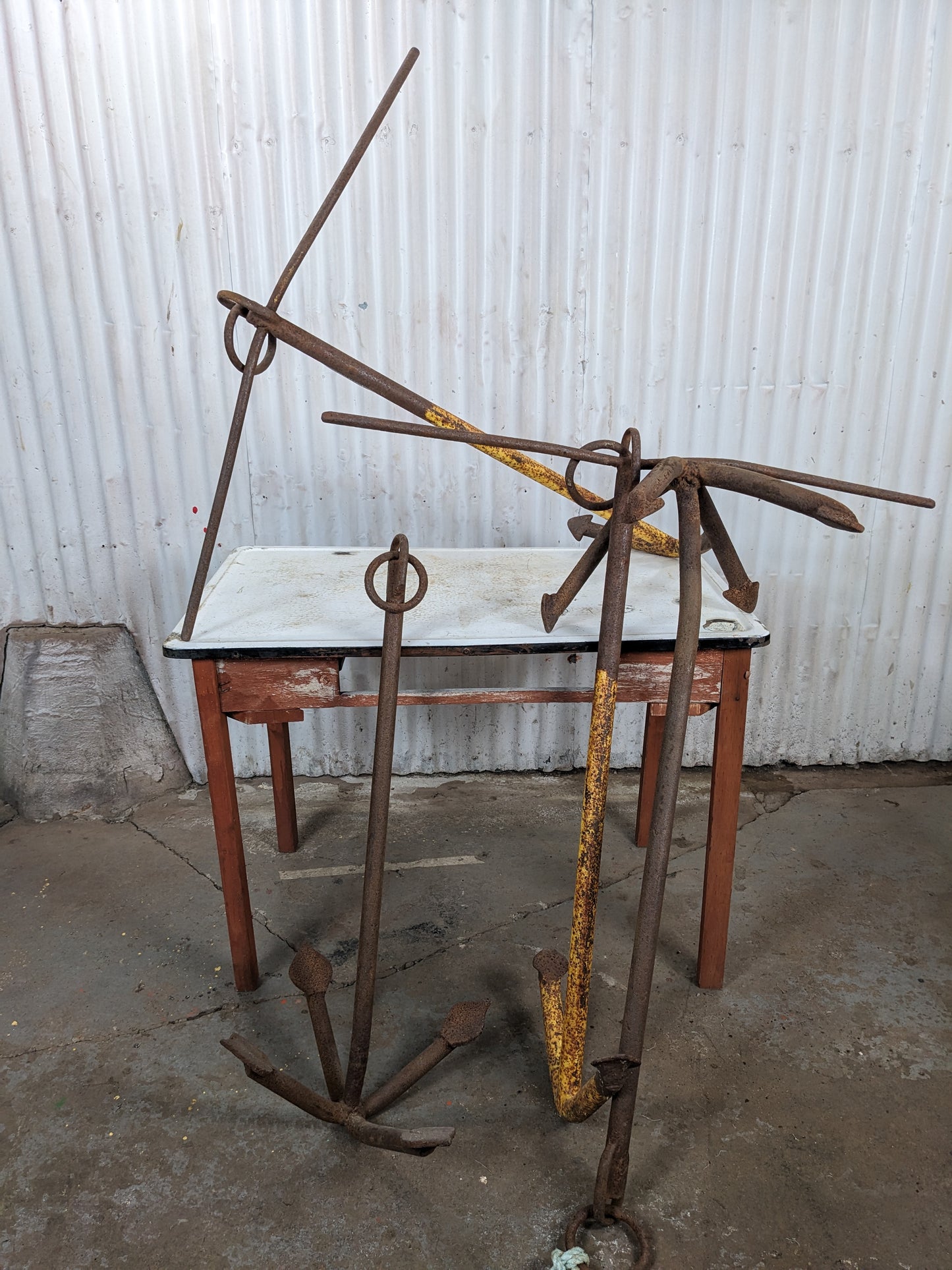 Vintage Iron Anchors