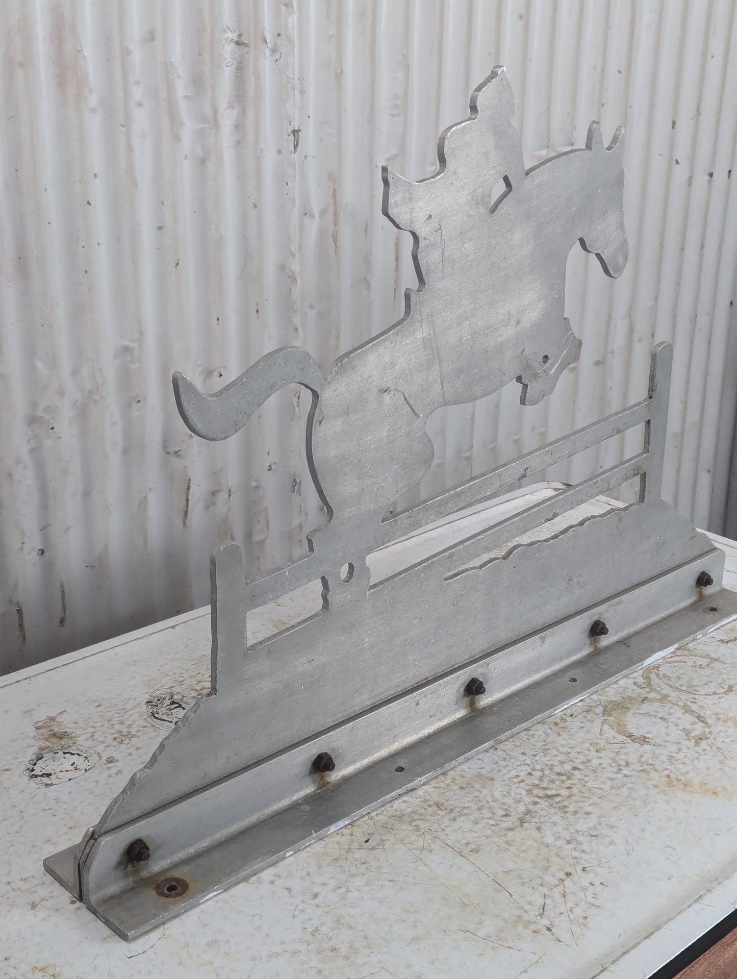 Aluminum Horse Sign