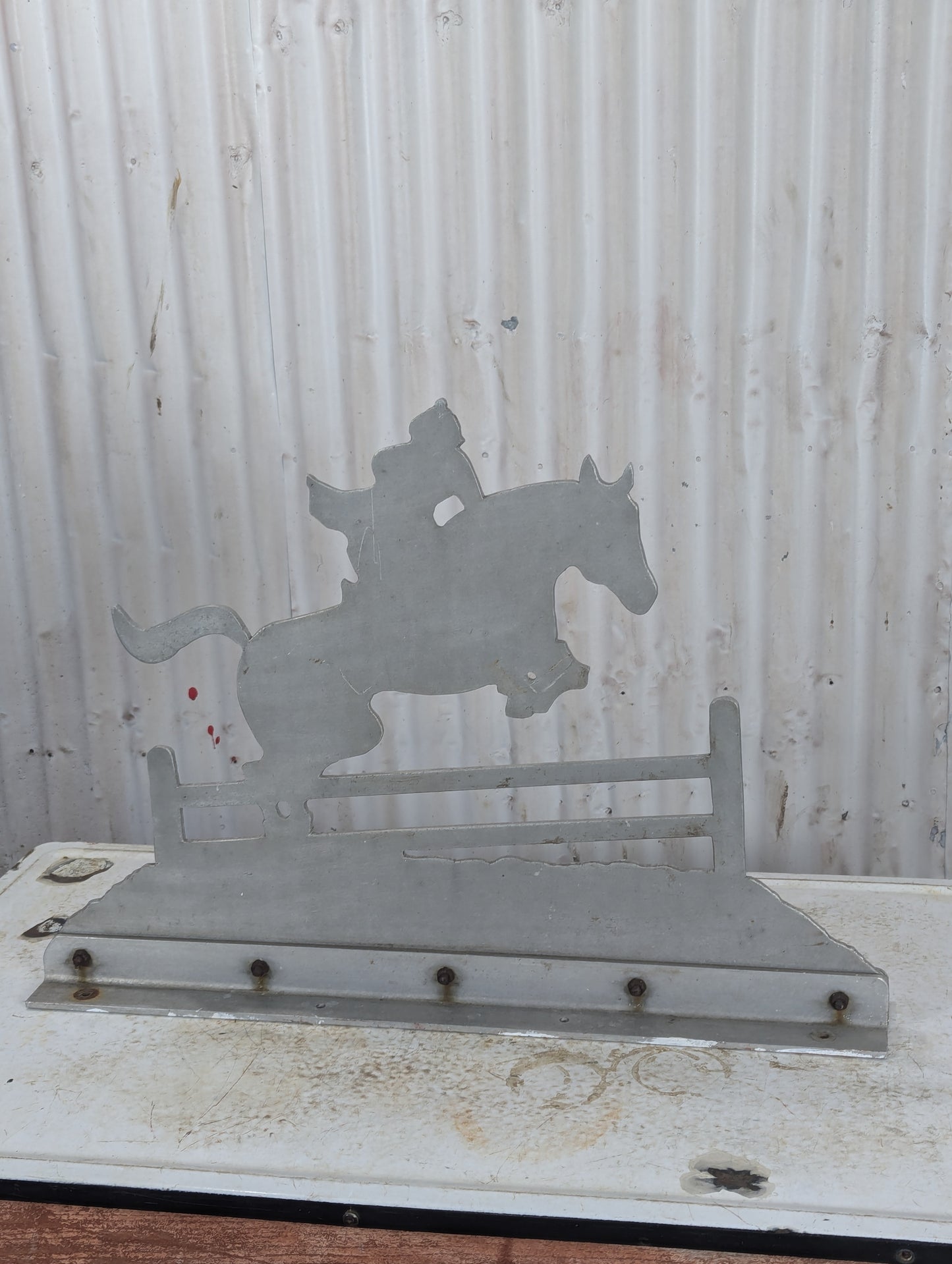 Aluminum Horse Sign