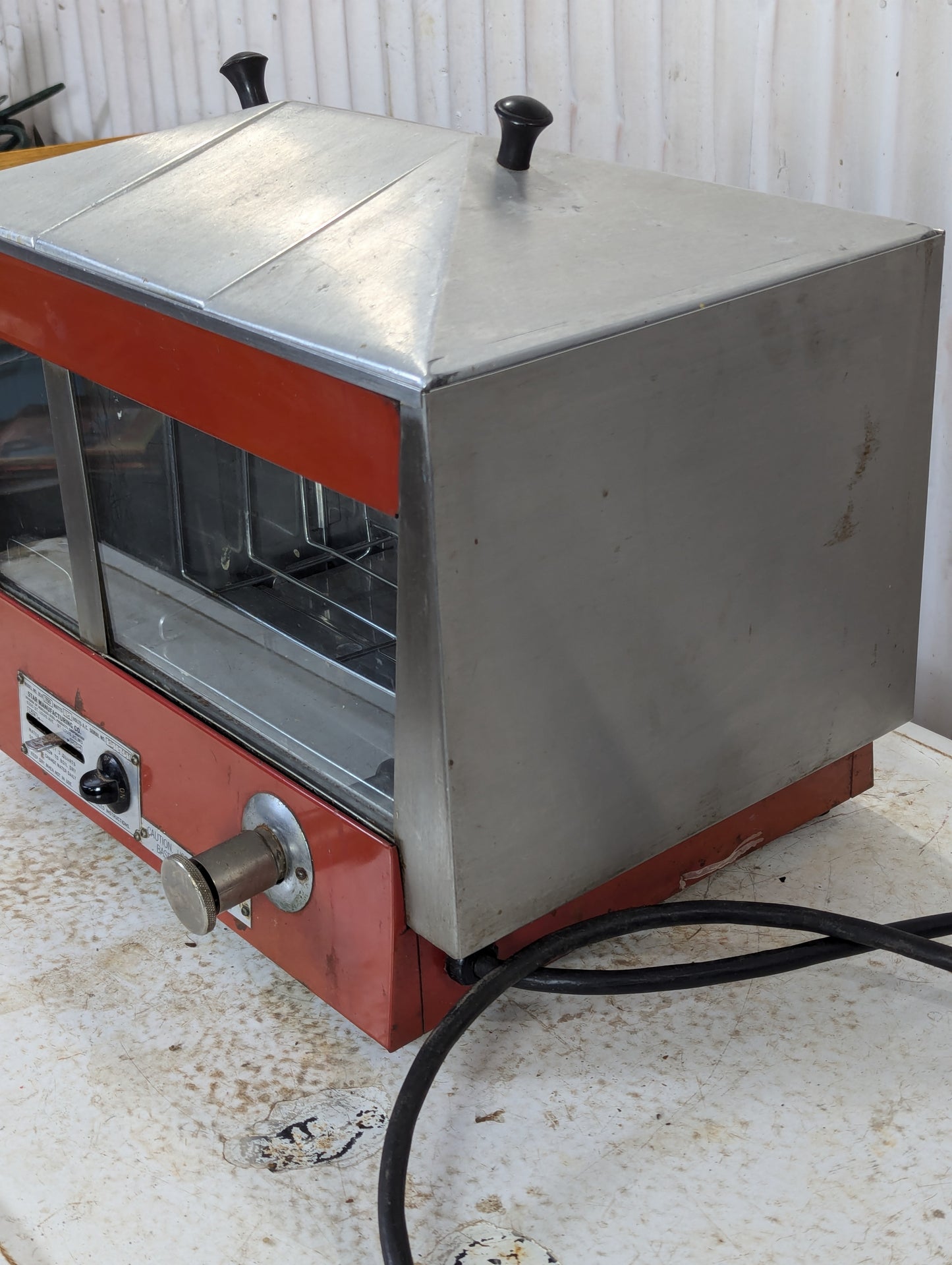 Star Manufacturing Hot Dog Steamer Model 358