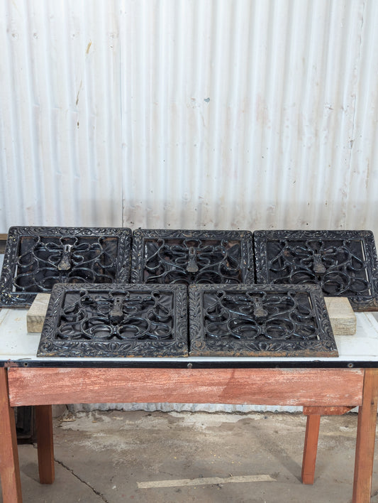 Vintage Cast Iron Wall Registers