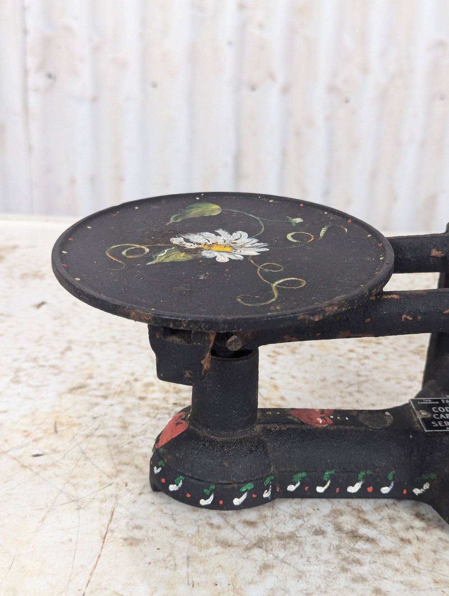 Cast Iron Balance Scale
