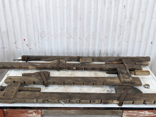 Vintage Wood Clamps