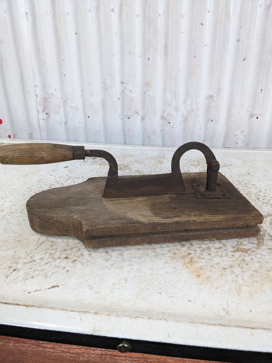 Antique Rustic Vegetable Chopper