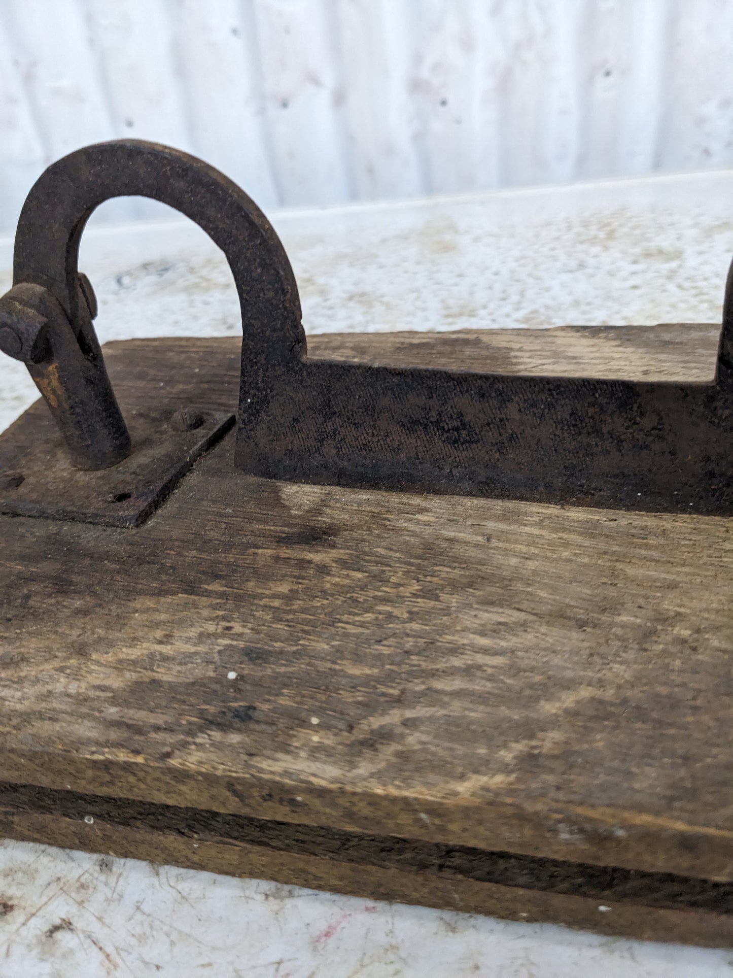 Antique Rustic Vegetable Chopper