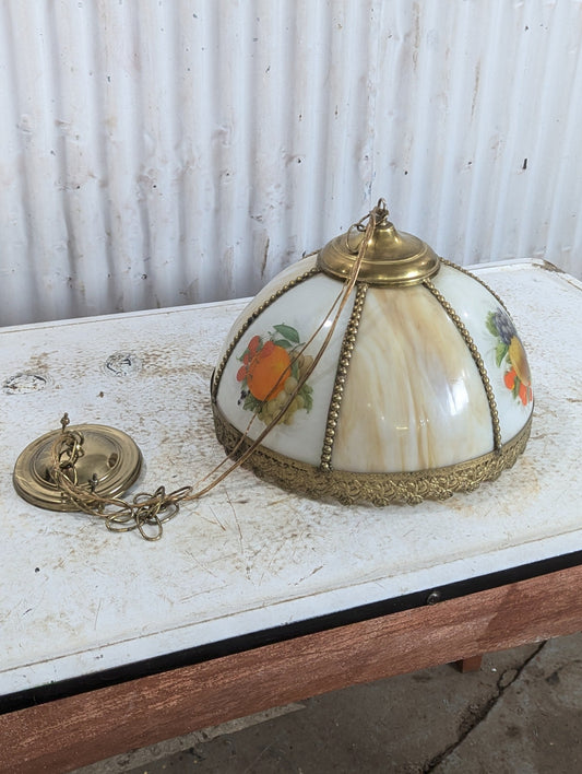 Vintage Hanging Light Fixture