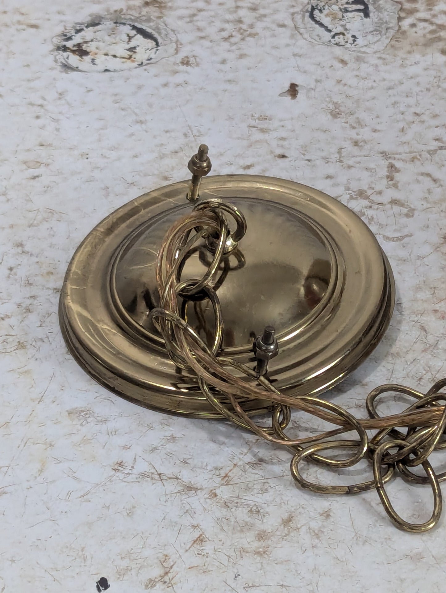 Vintage Hanging Light Fixture