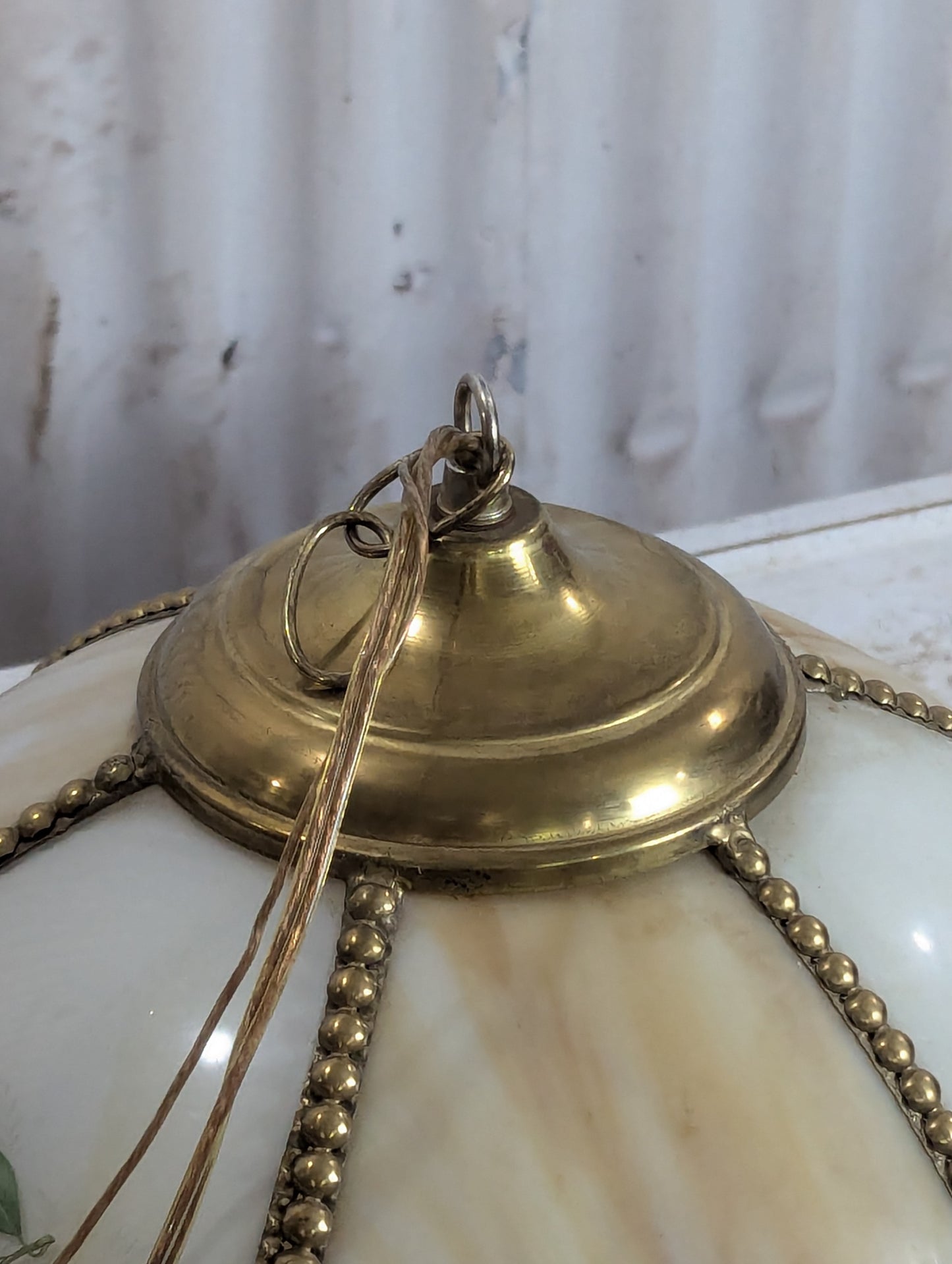 Vintage Hanging Light Fixture