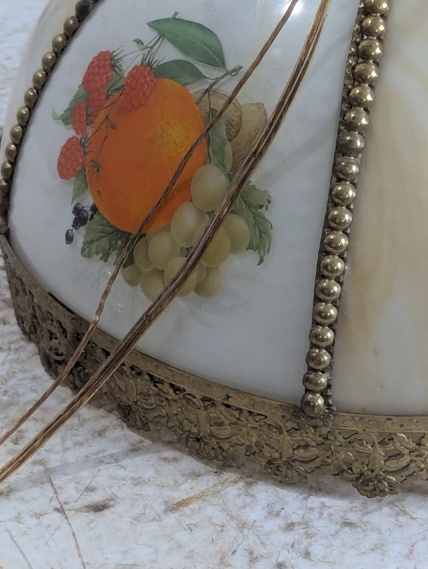 Vintage Hanging Light Fixture