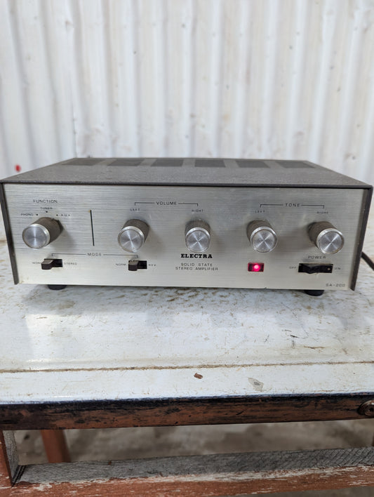 Electra Solid State Stereo Amplifier