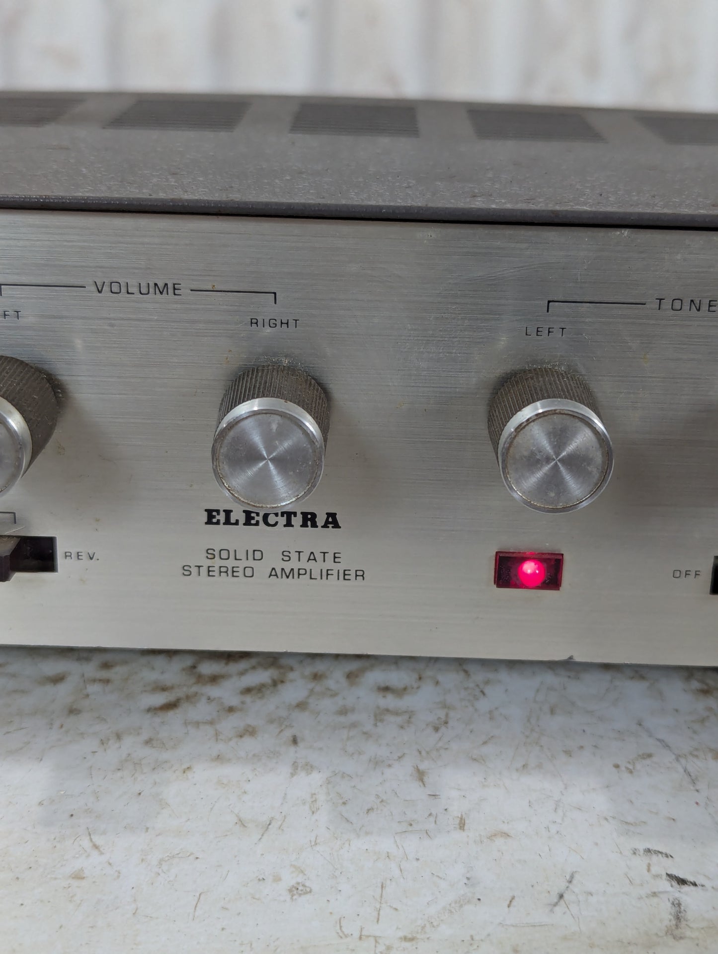 Electra Solid State Stereo Amplifier