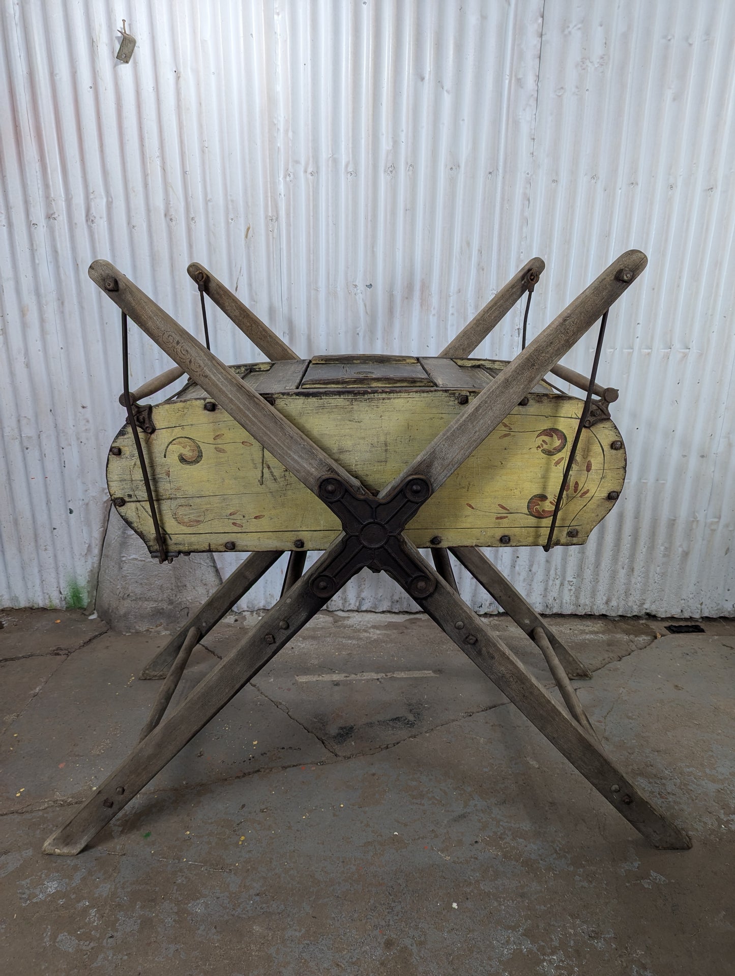 Antique 19th Century No.7 Davis Swing Churn