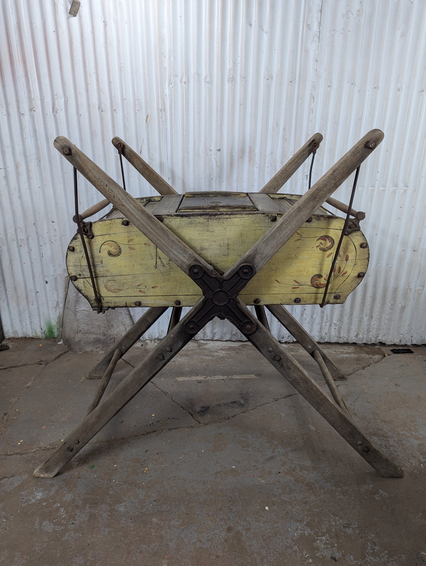 Antique 19th Century No.7 Davis Swing Churn