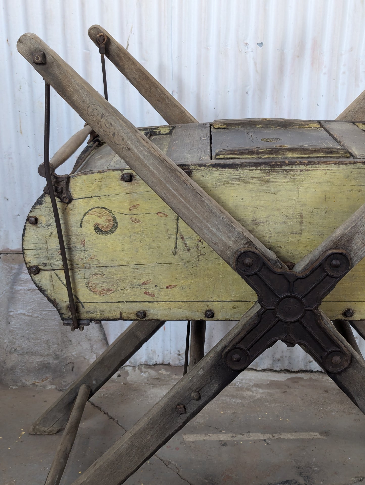 Antique 19th Century No.7 Davis Swing Churn