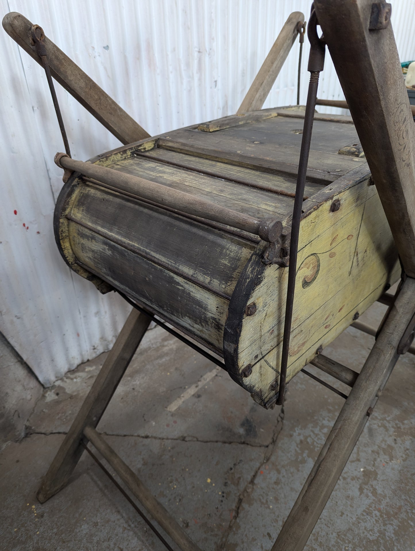 Antique 19th Century No.7 Davis Swing Churn