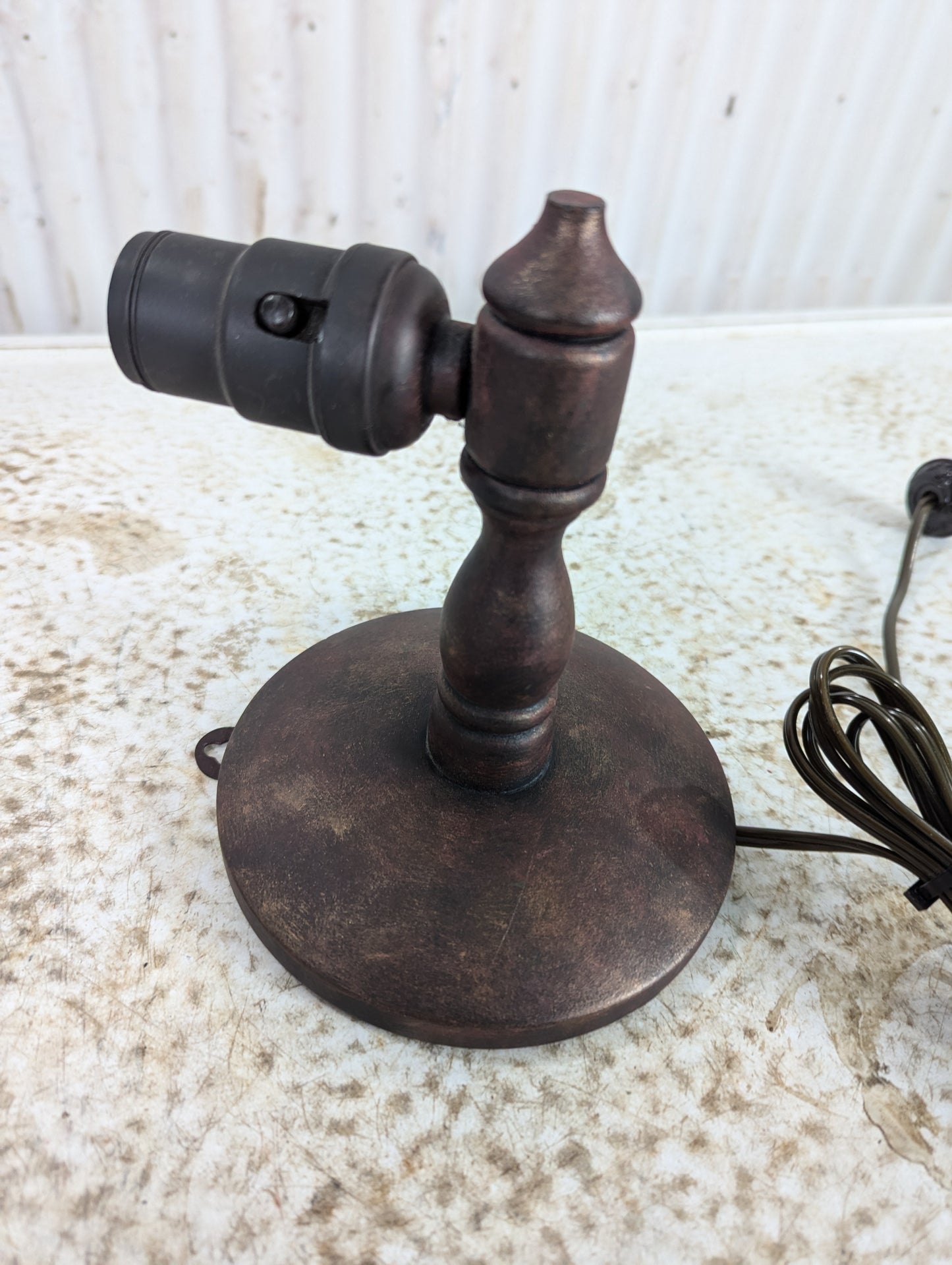 Wooden Wall Sconce