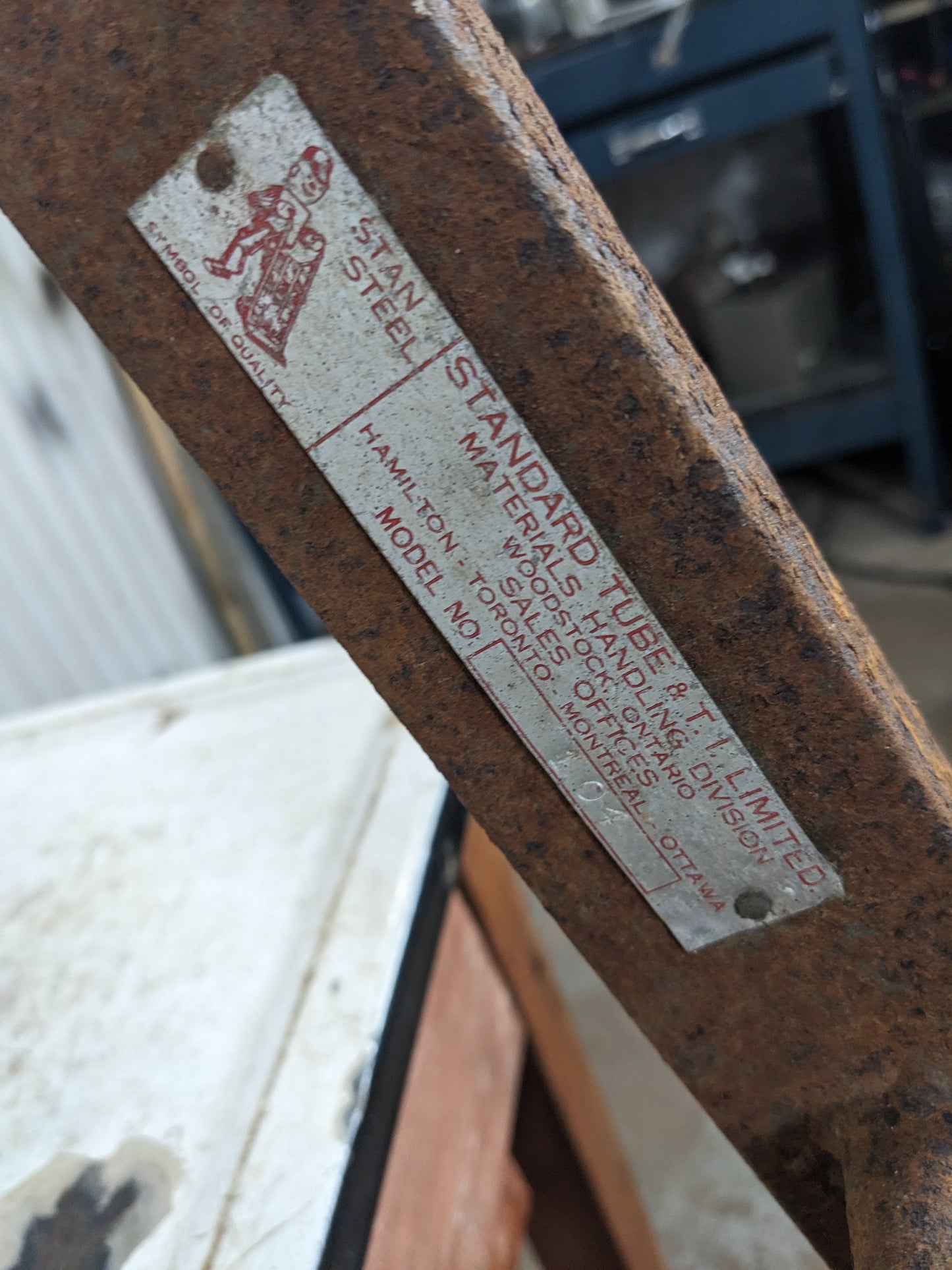 Industrial Barrel Hand Cart