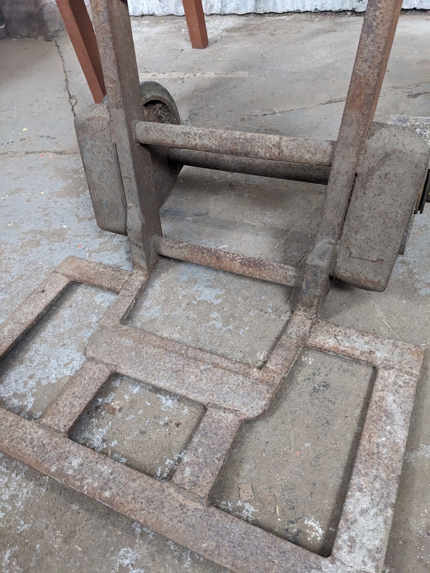 Industrial Barrel Hand Cart