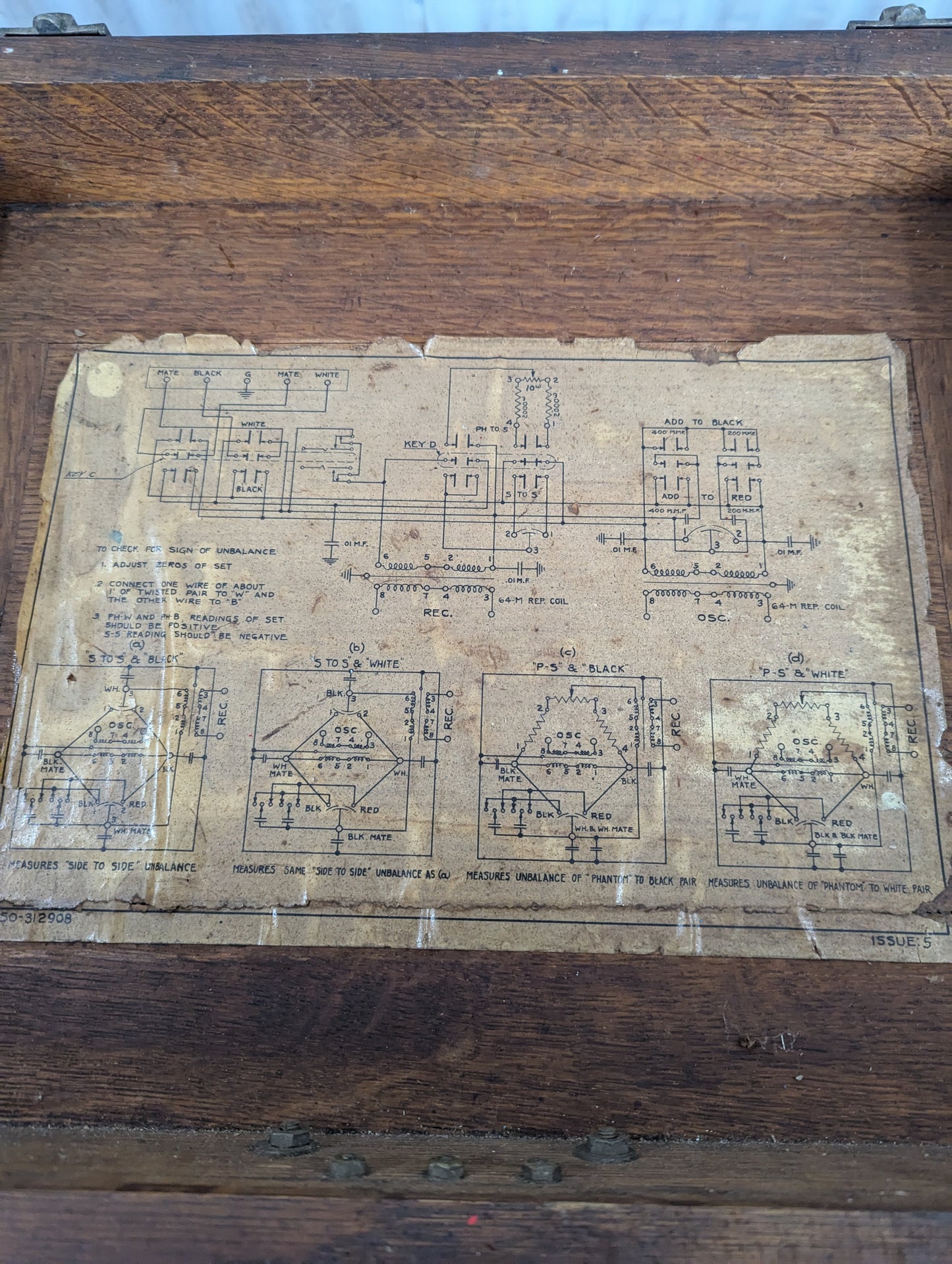 Unique Northern Electric 4A Capacity Unabalance Set