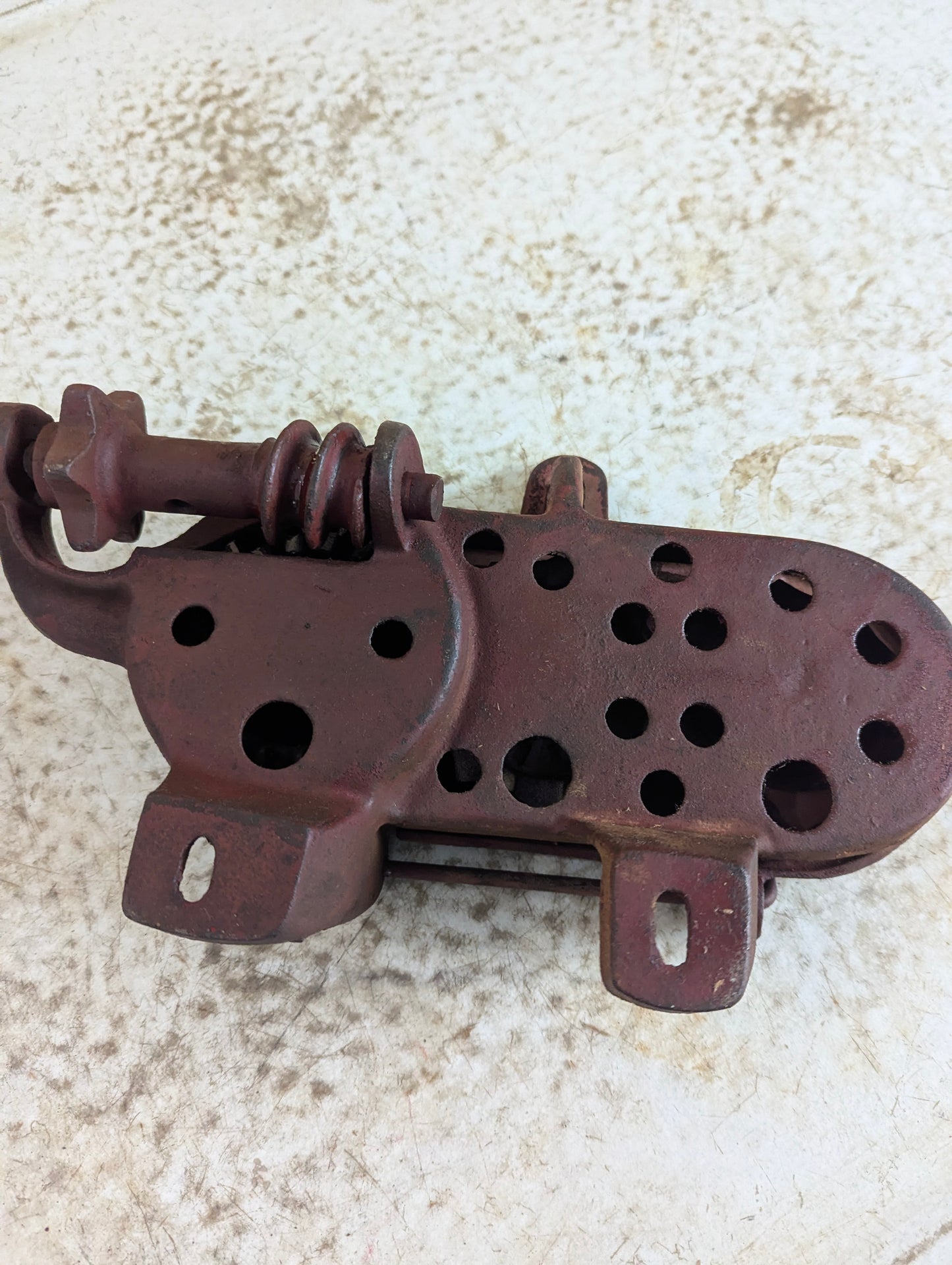 Antique Threshing Machine Counter