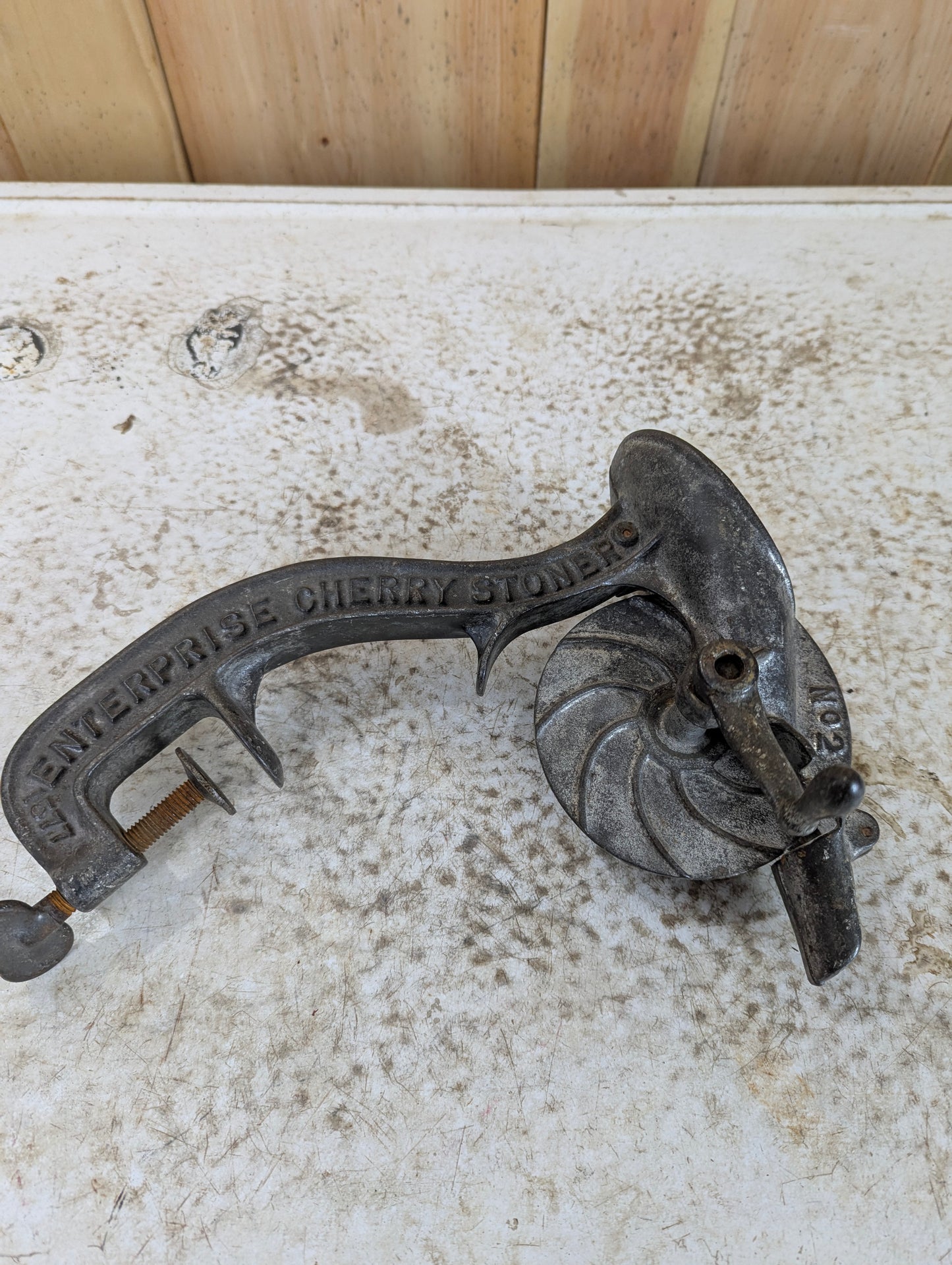 Antique Enterprise Cherry Stoner No. 2 Pitter