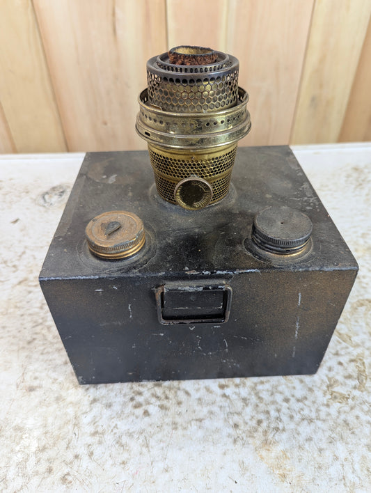 Vintage Oil Lamp with Aladdin Burner