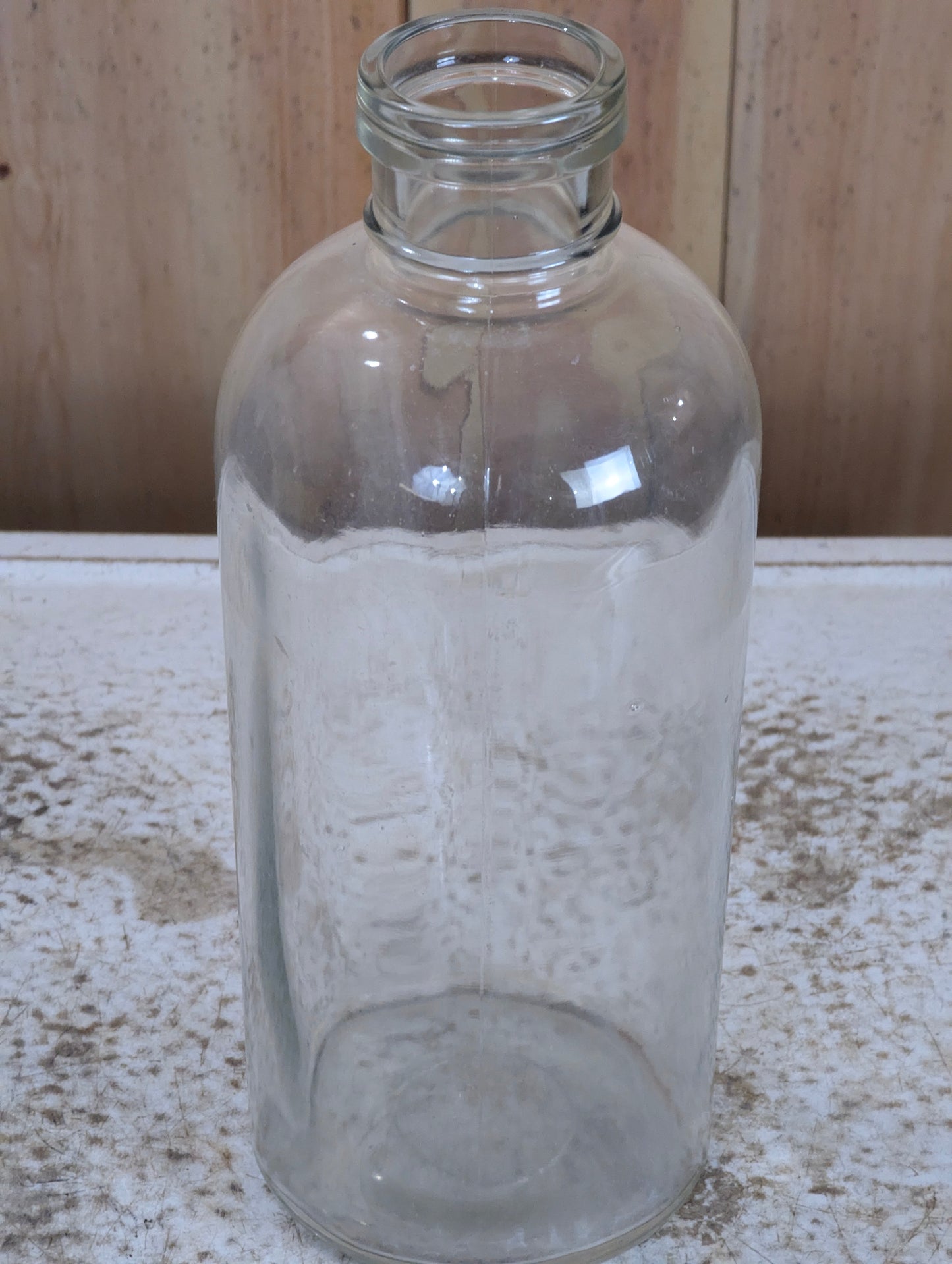 Vintage Dominion Glass Works Glass Bottle
