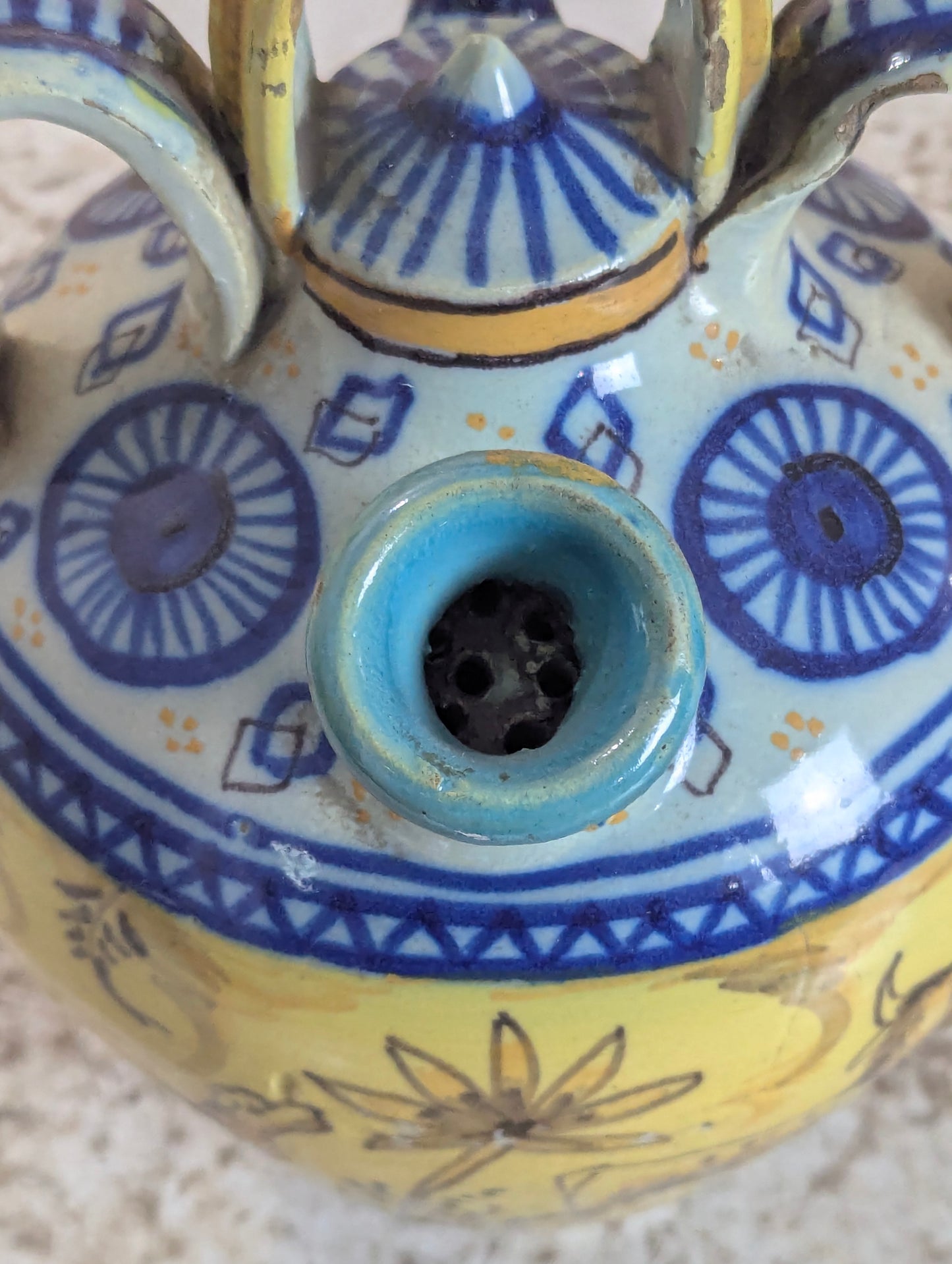 Vintage Ceramic Double-spouted Water Jug