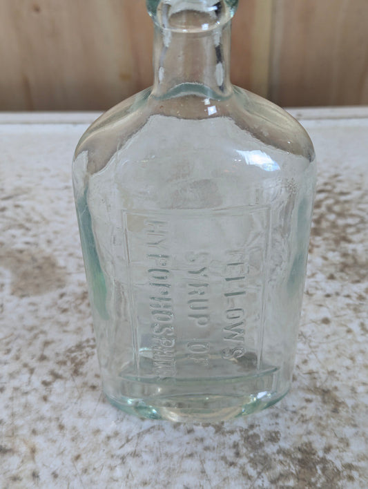 Antique Fellow's Syrup of Hypophosphites Medicine Bottle