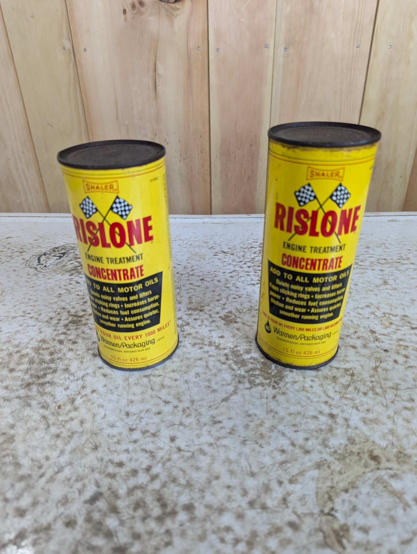 Vintage Rislone Engine Treatment Can