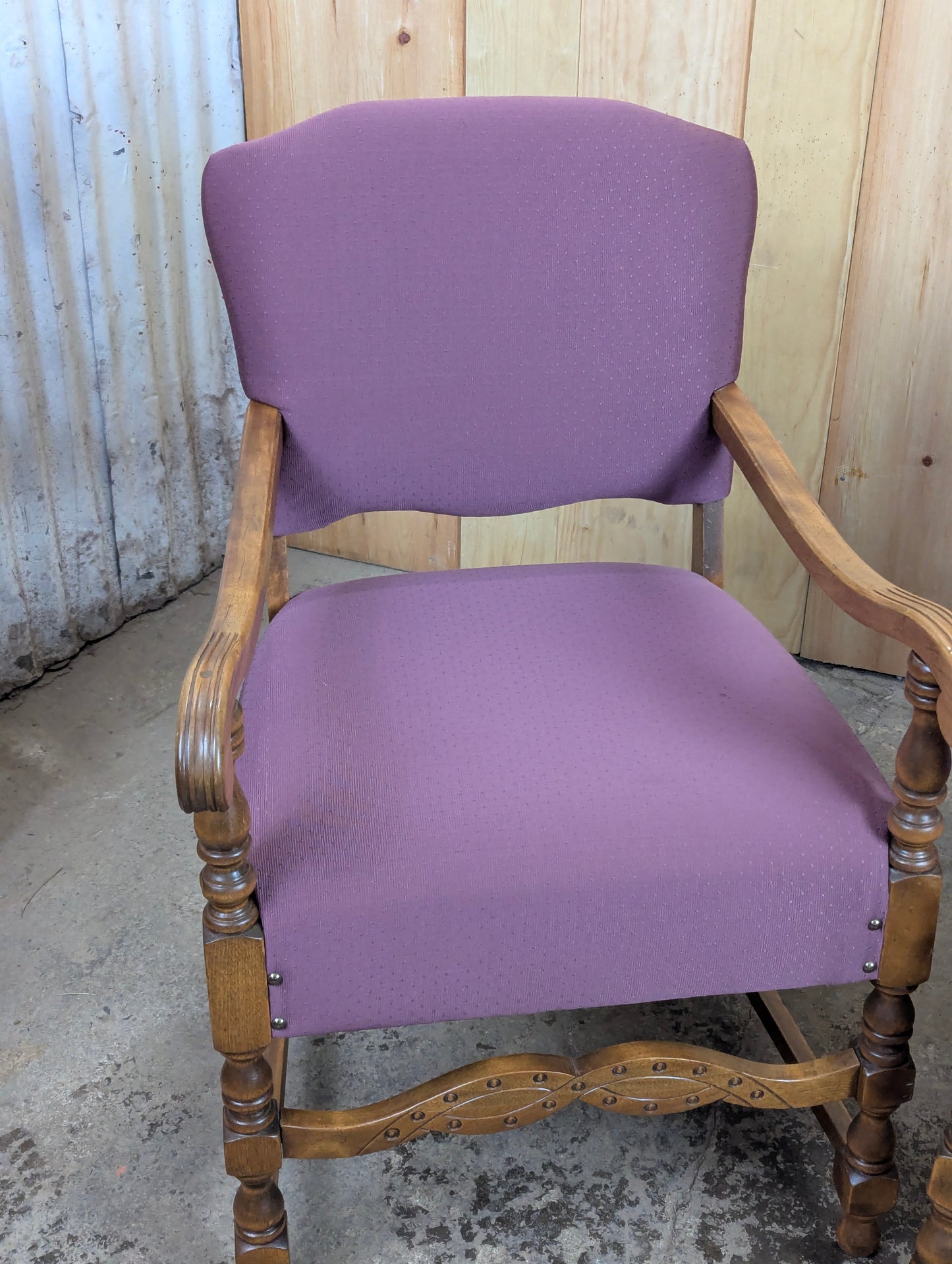 Vintage Chair and Rocker Pair