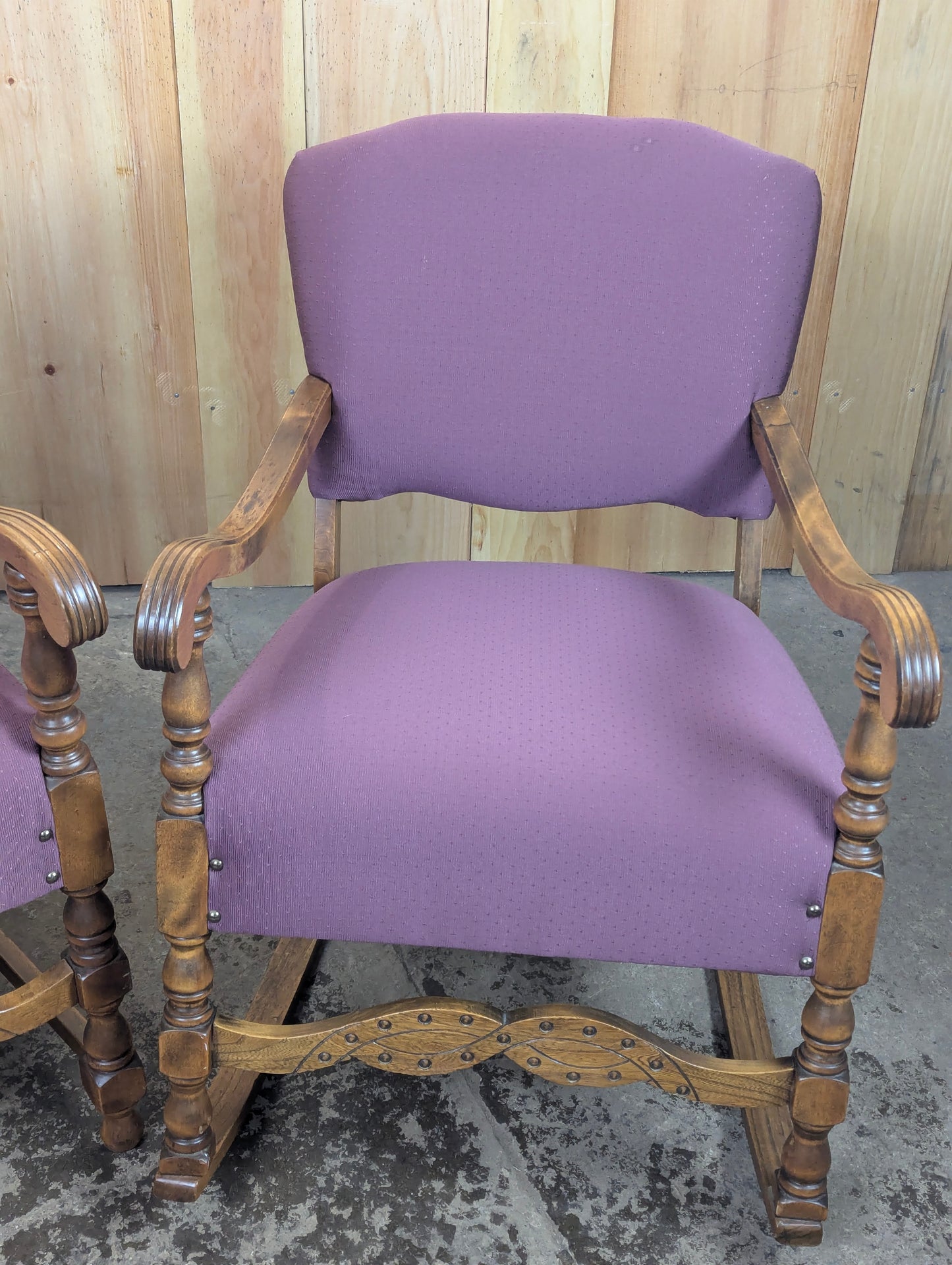Vintage Chair and Rocker Pair