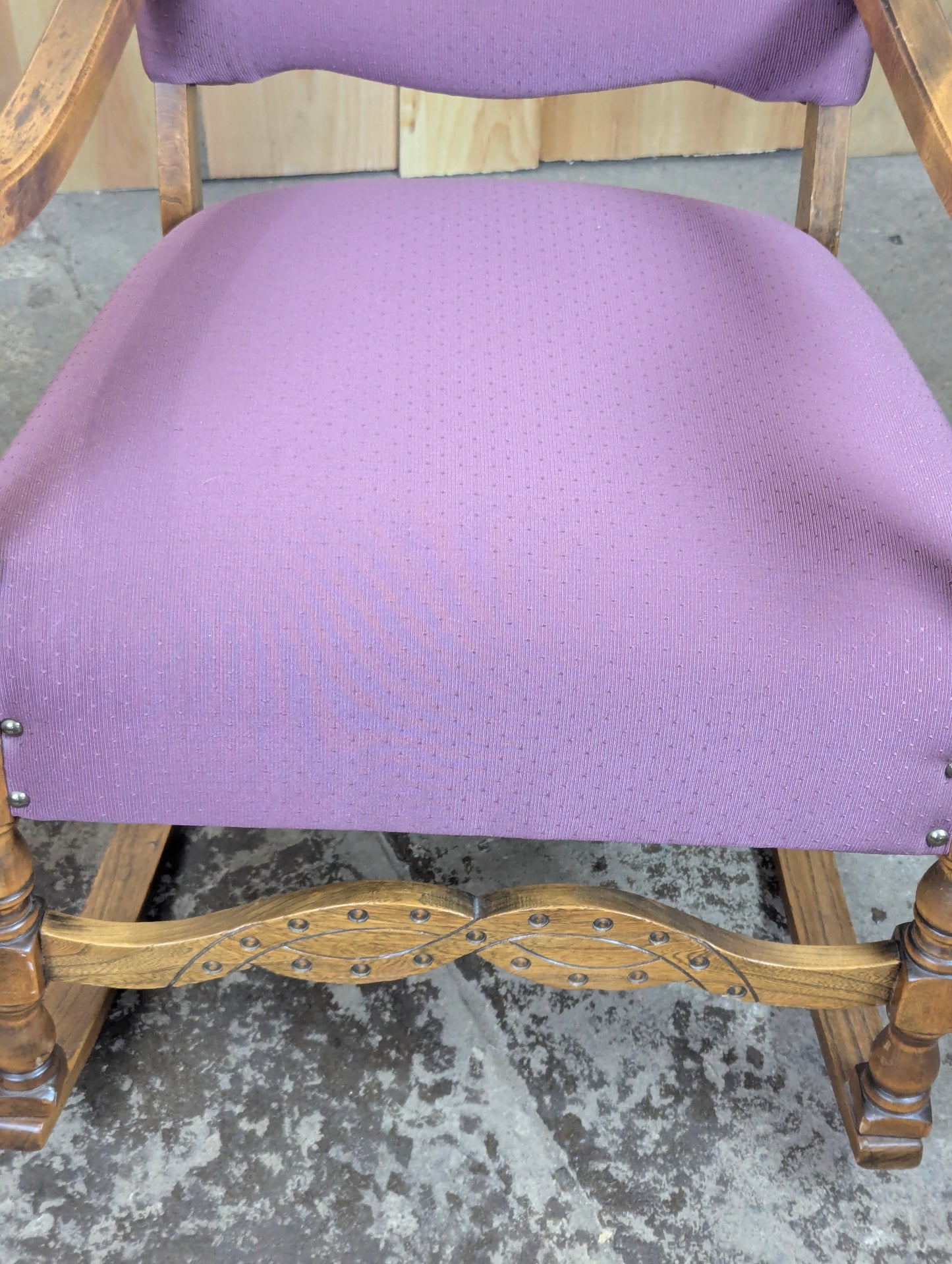 Vintage Chair and Rocker Pair