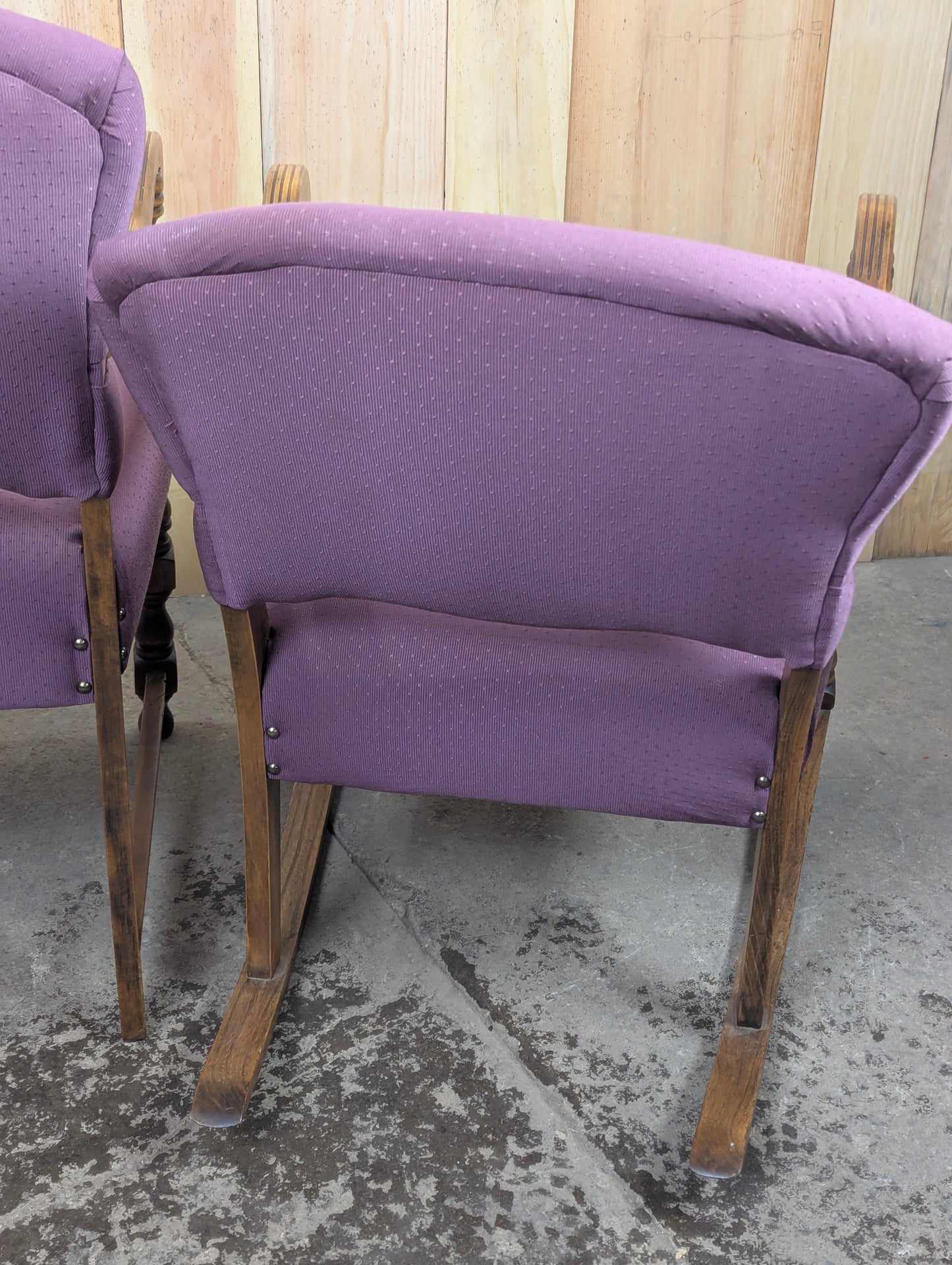 Vintage Chair and Rocker Pair