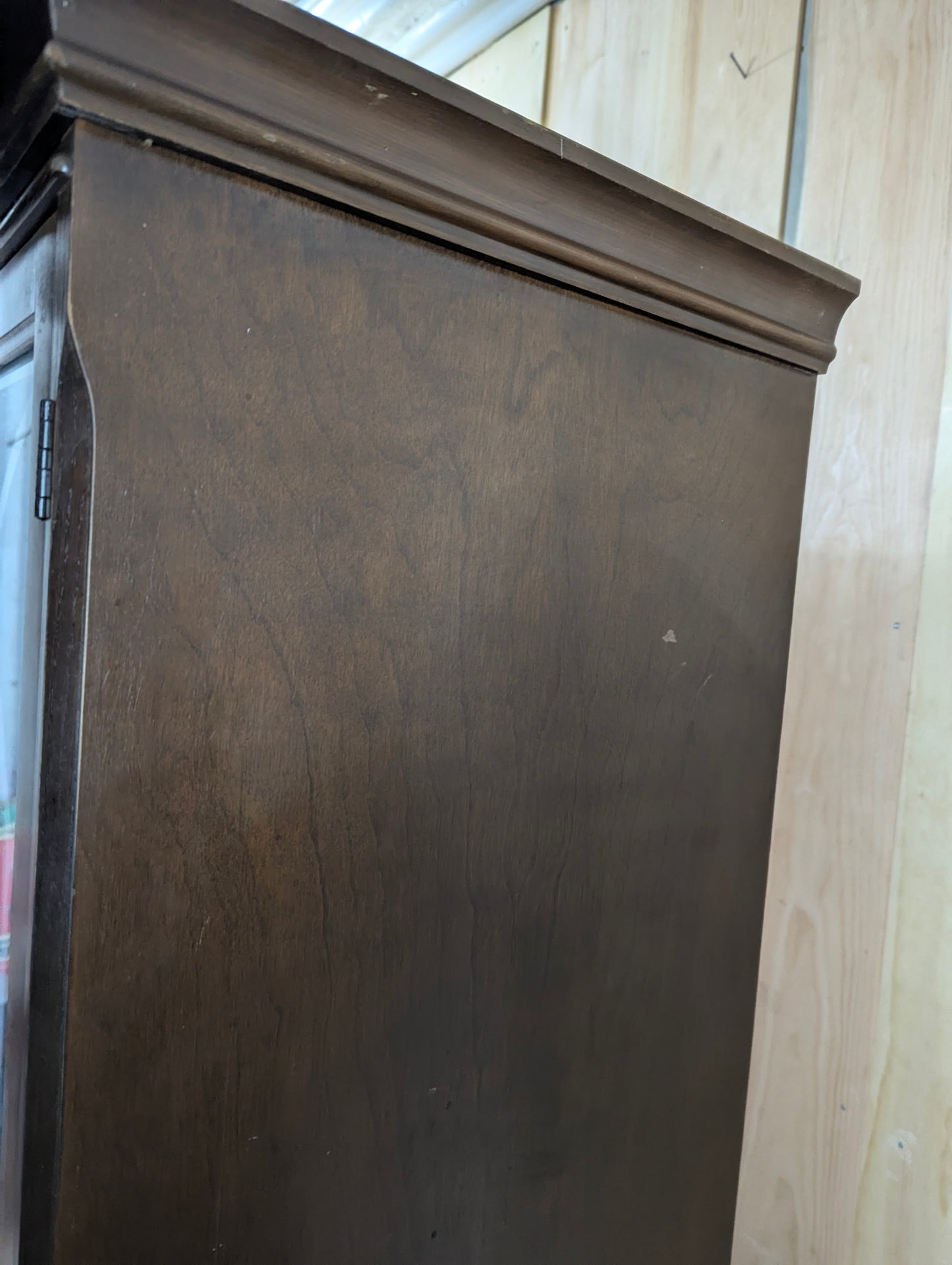 Vintage One-piece China Cabinet