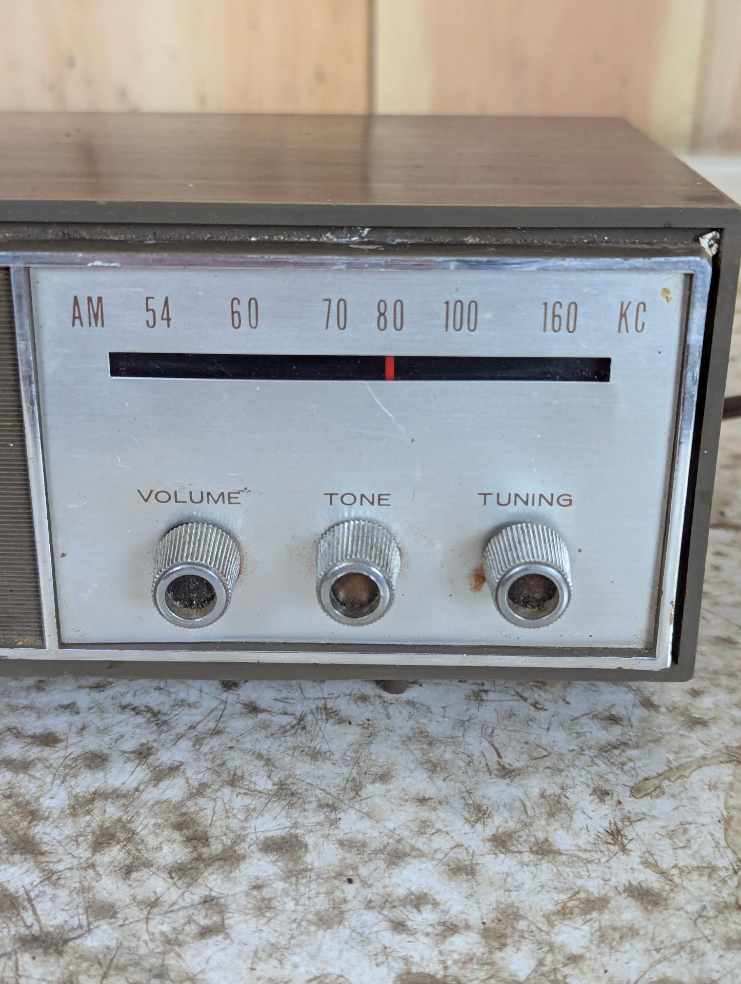 Vintage Sears Clock AM Radio