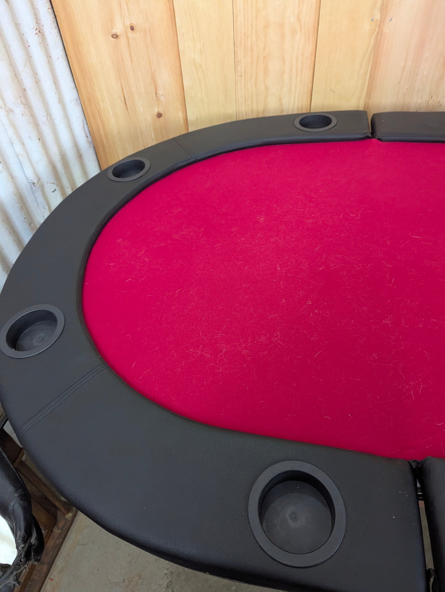 Foldable 10 Player Poker Table Top