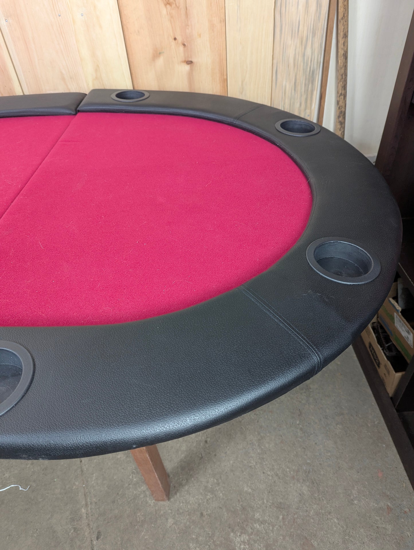 Foldable 10 Player Poker Table Top