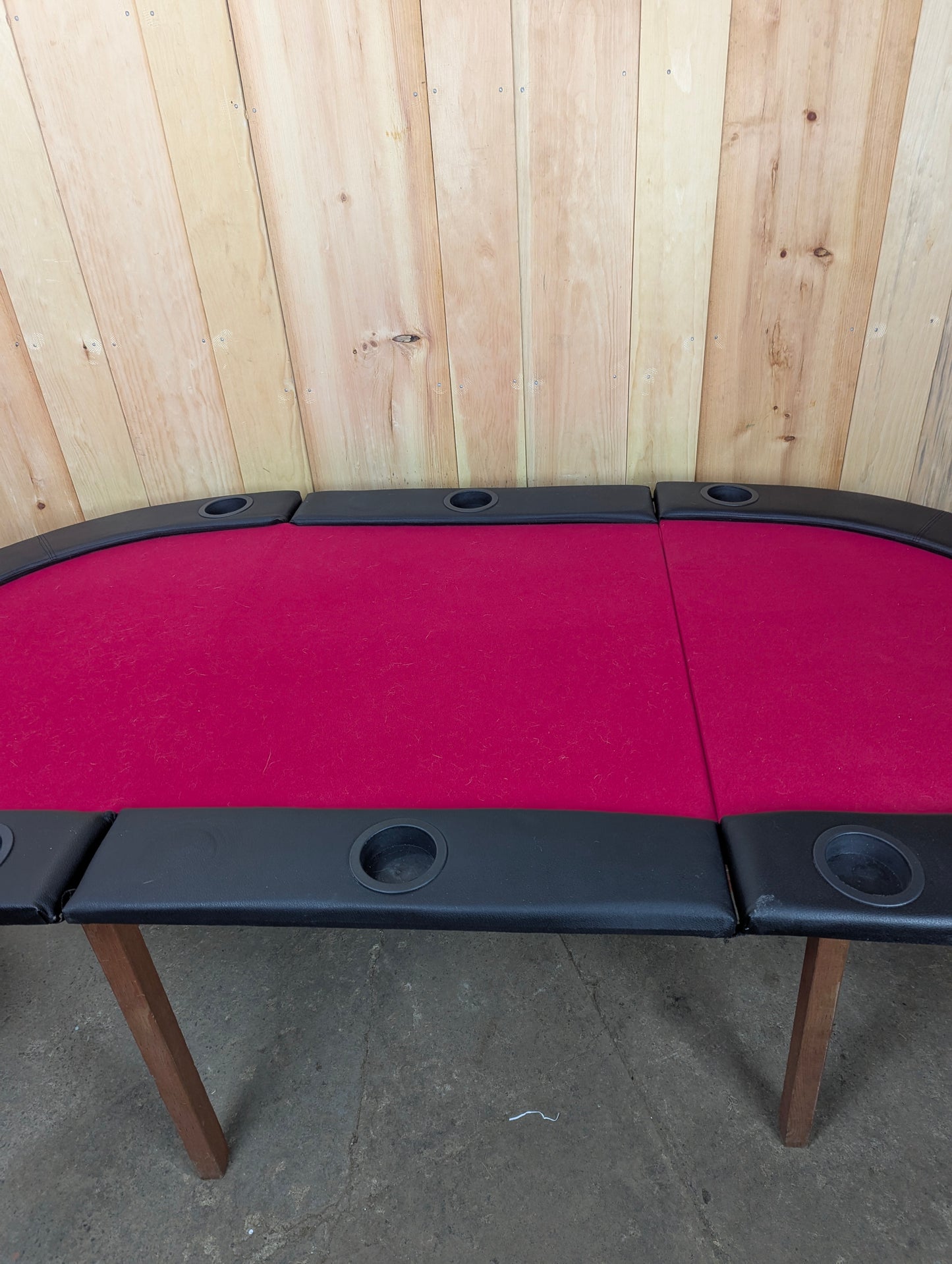 Foldable 10 Player Poker Table Top
