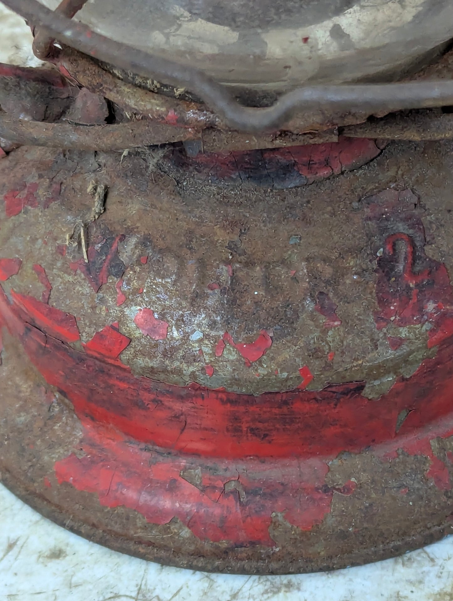 Vintage Dietz Jupiter 2 Lantern with Original Shade