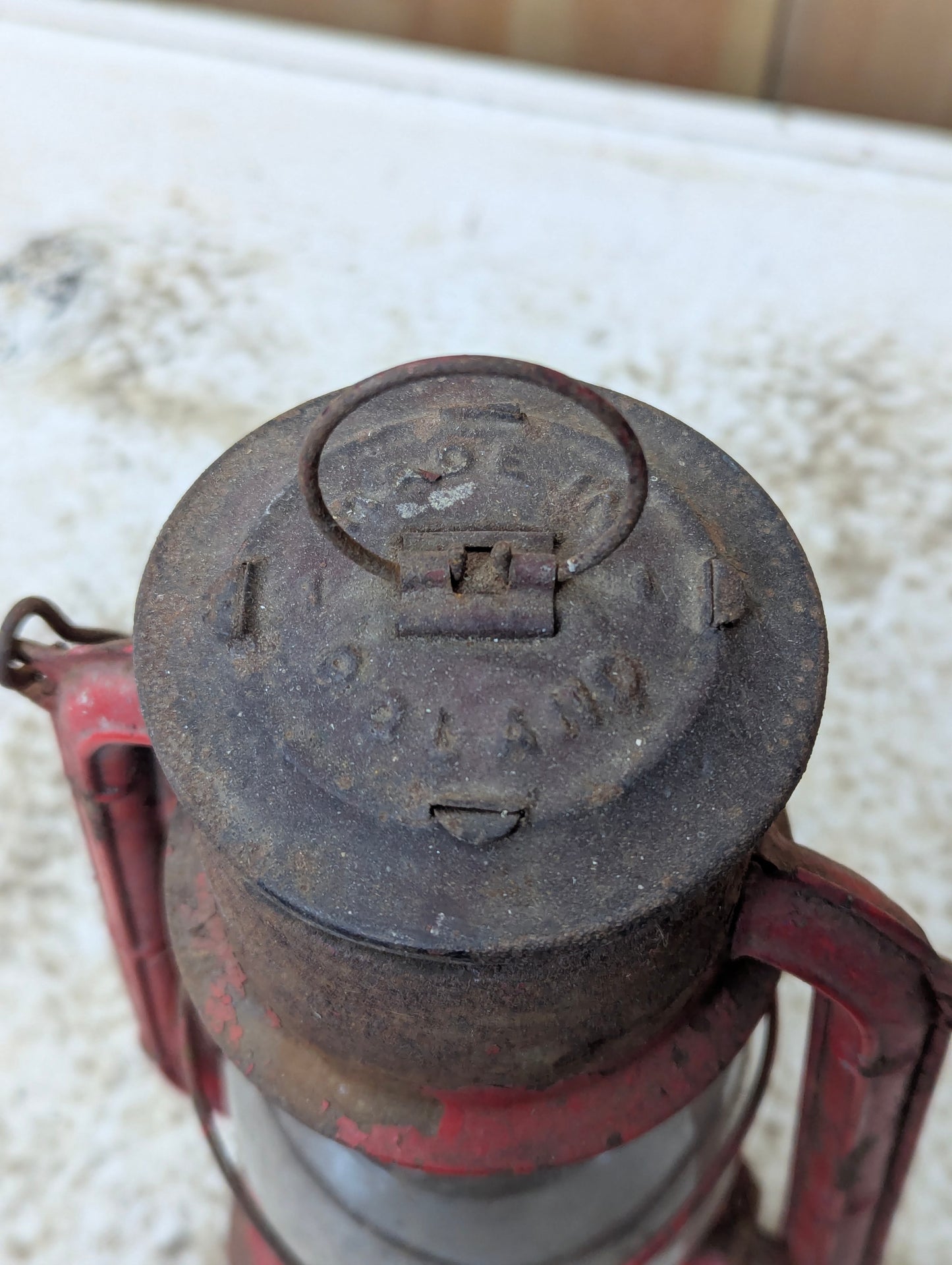 Vintage Dietz Jupiter 2 Lantern with Original Shade