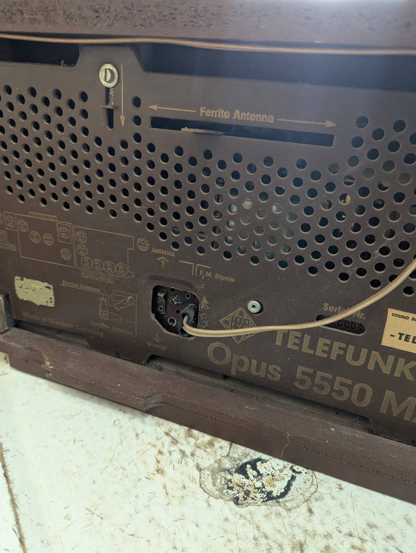 Telefunken Opus 5550MX Tube Reciver