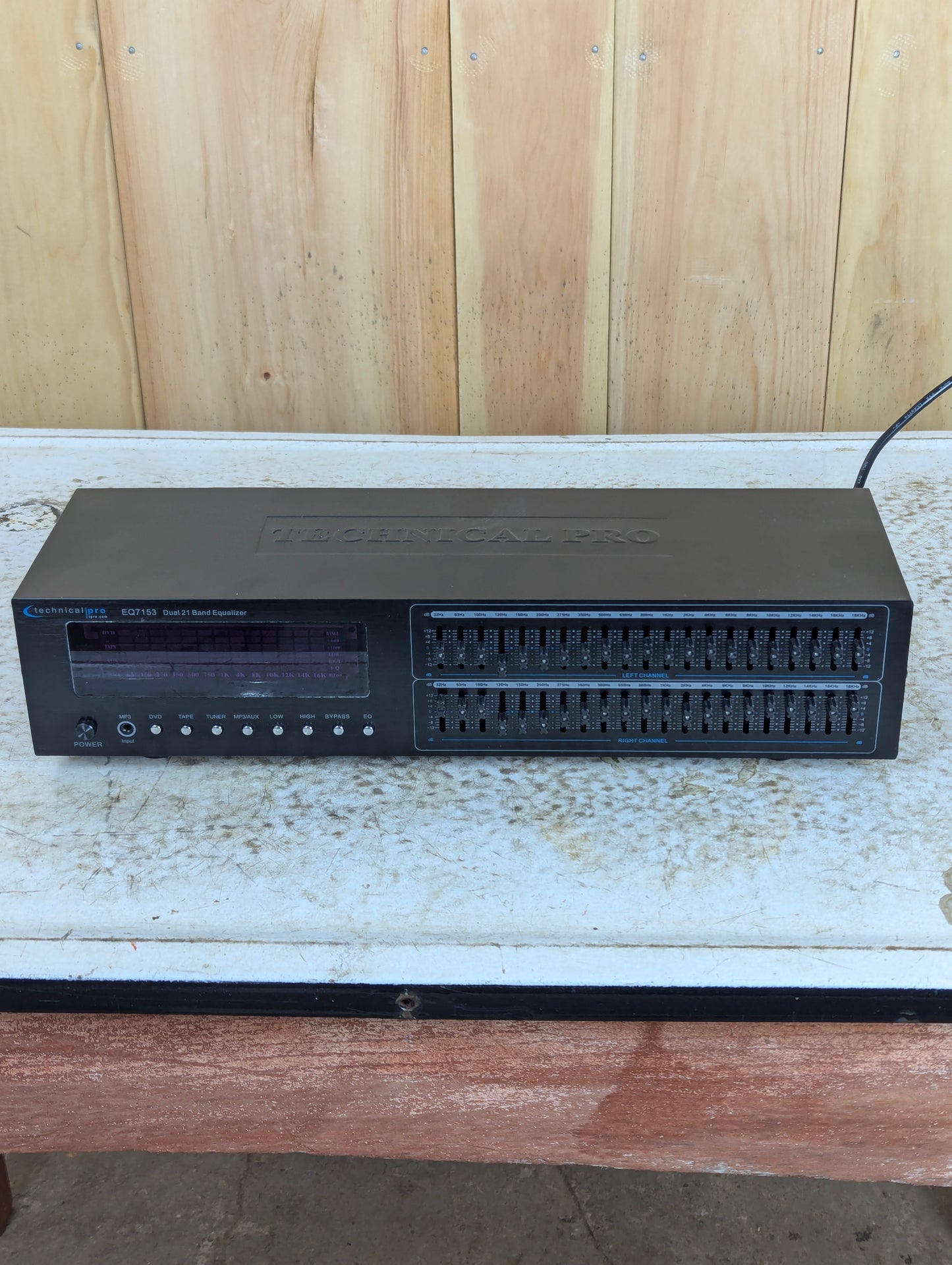 Technical Pro EQ7153 Dual 21 Band Equalizer