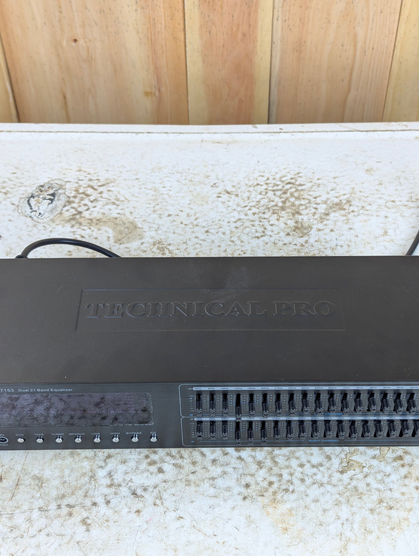 Technical Pro EQ7153 Dual 21 Band Equalizer
