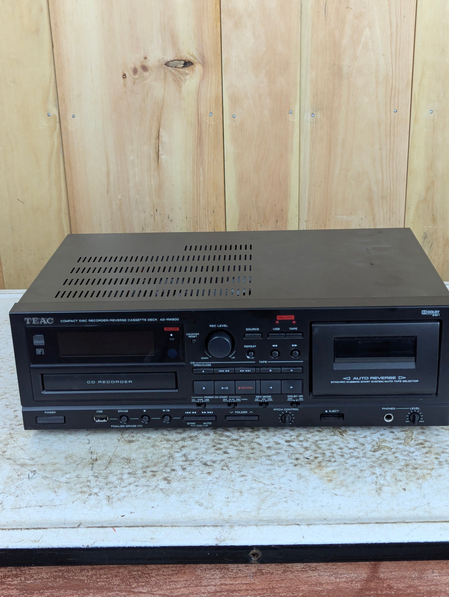 Teac Model AD-RW900 CD Recorder & Reverse Cassette Deck