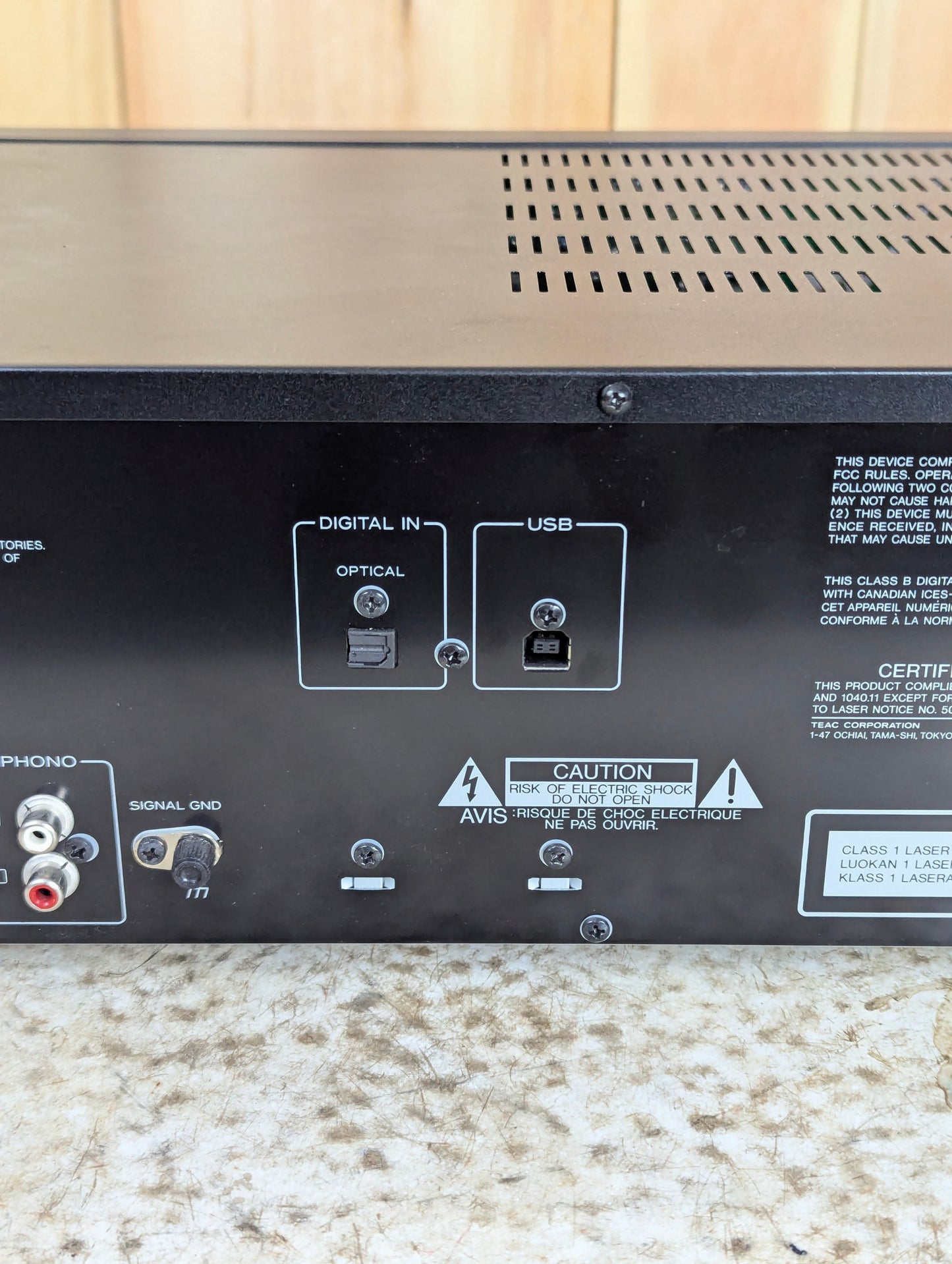 Teac Model AD-RW900 CD Recorder & Reverse Cassette Deck